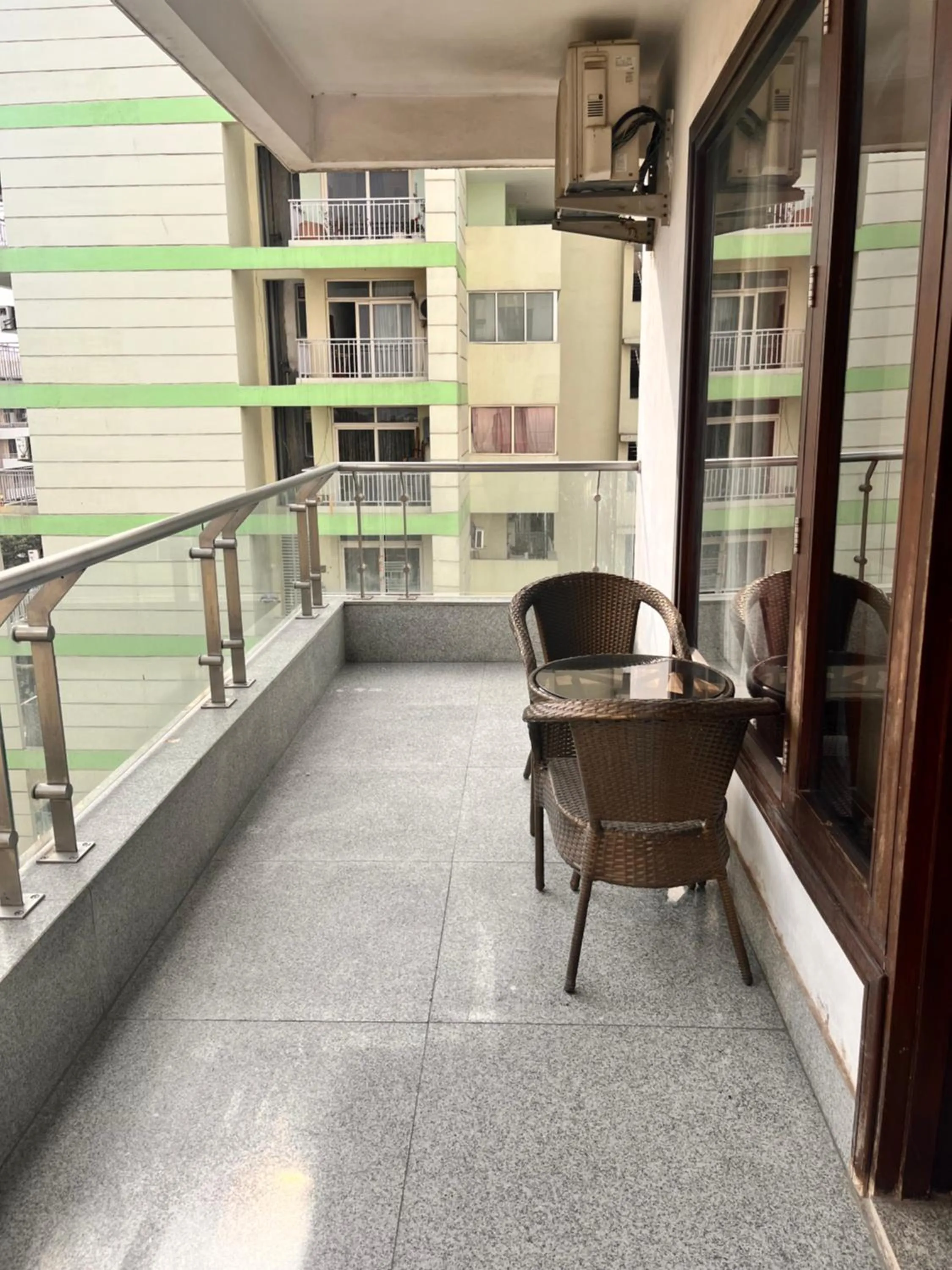 Balcony/Terrace in Gazebo Inn & Suites Medanta