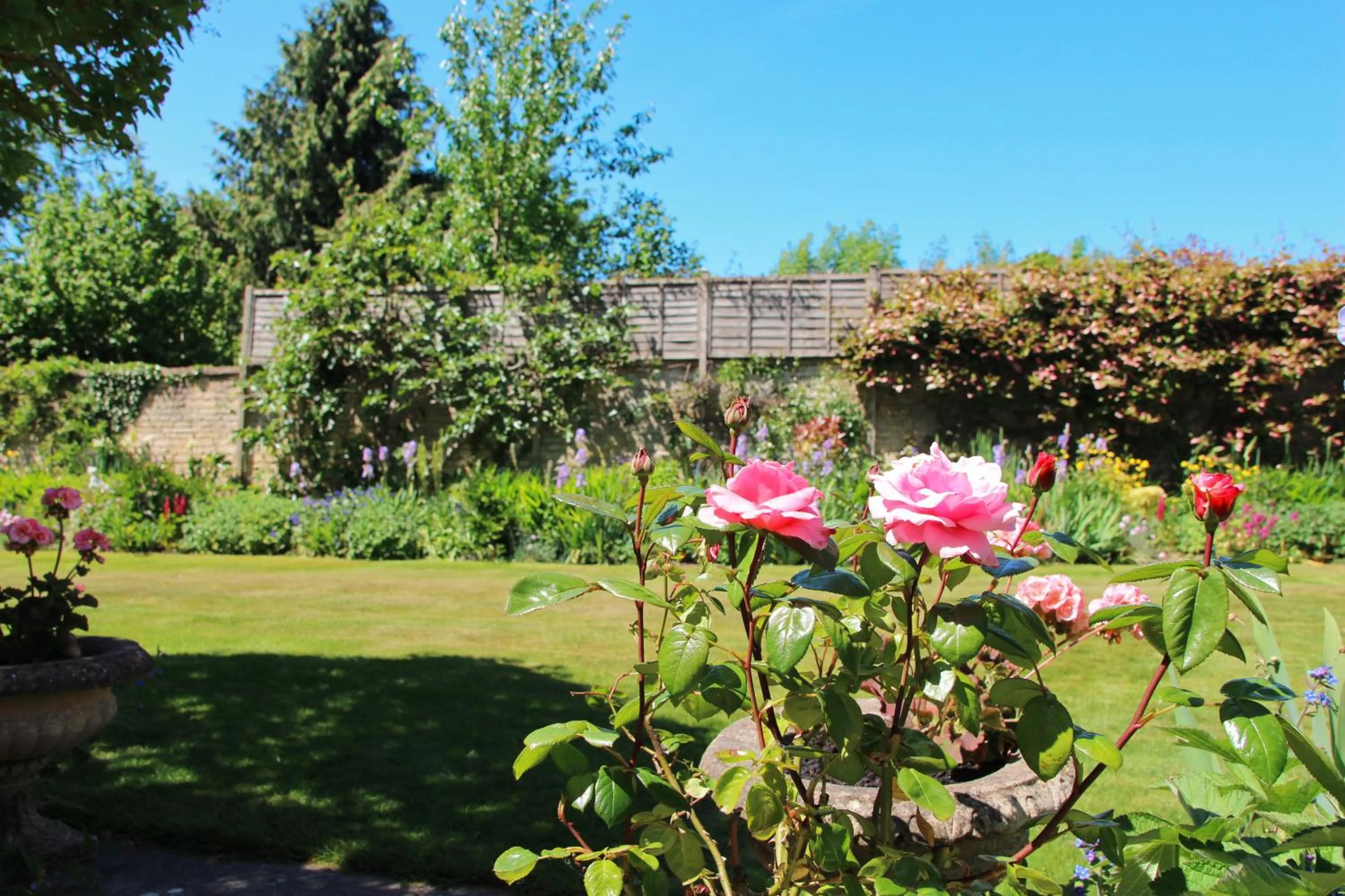 Garden in Croft House Guest Suite Painswick
