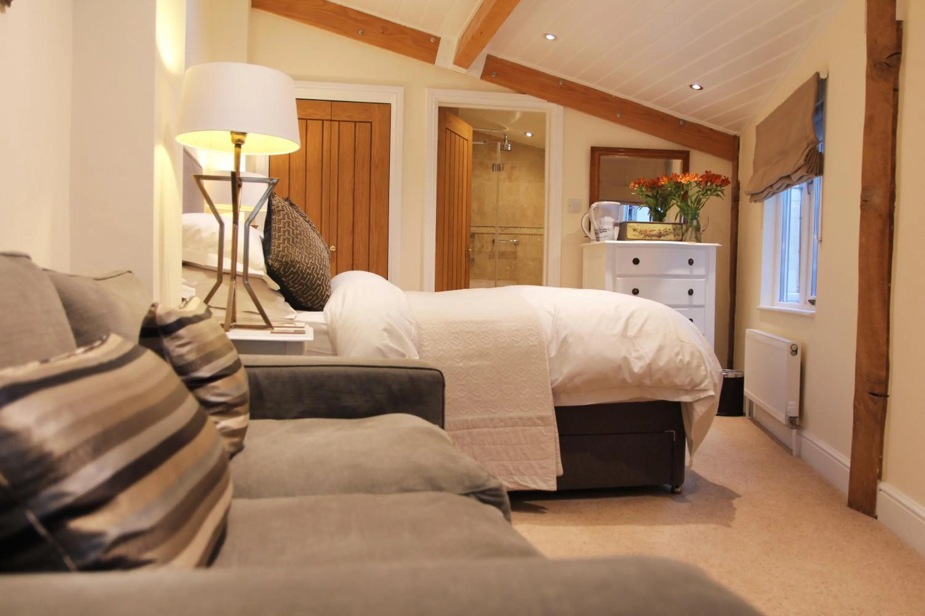 Bedroom in Croft House Guest Suite Painswick