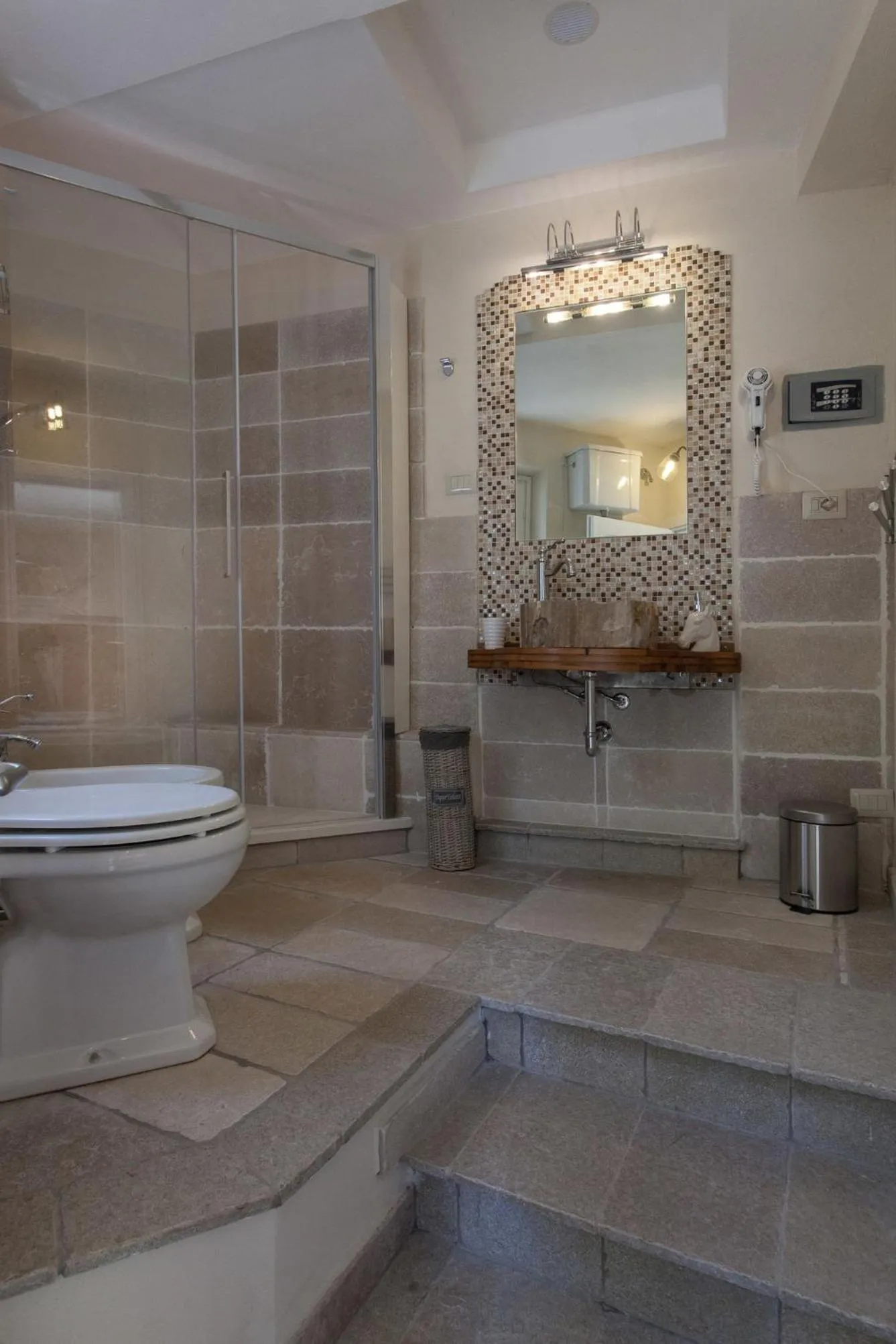 Bathroom in B&B Il Casale di Monserrato