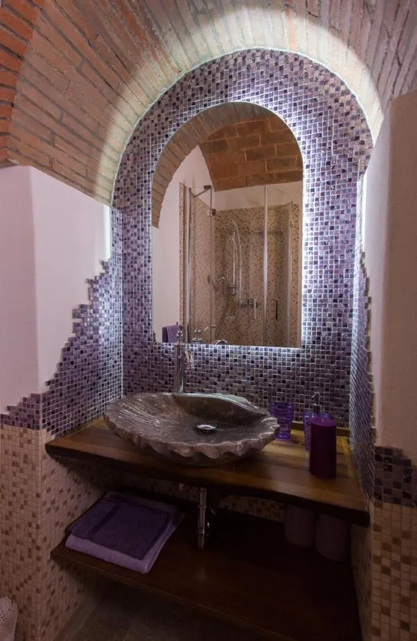 Bathroom in B&B Il Casale di Monserrato