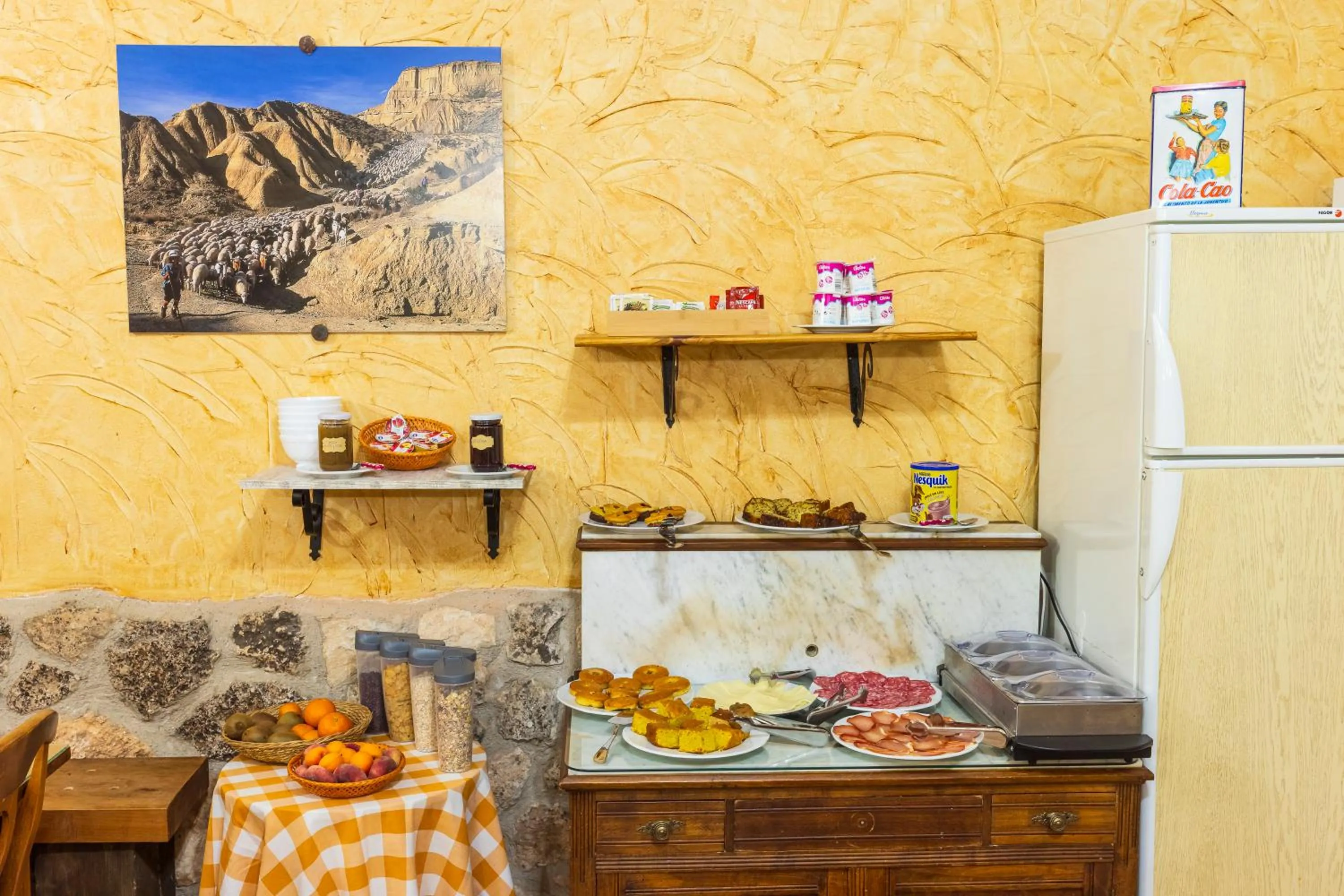 Breakfast in Casa Rural "La Bardena Blanca I "