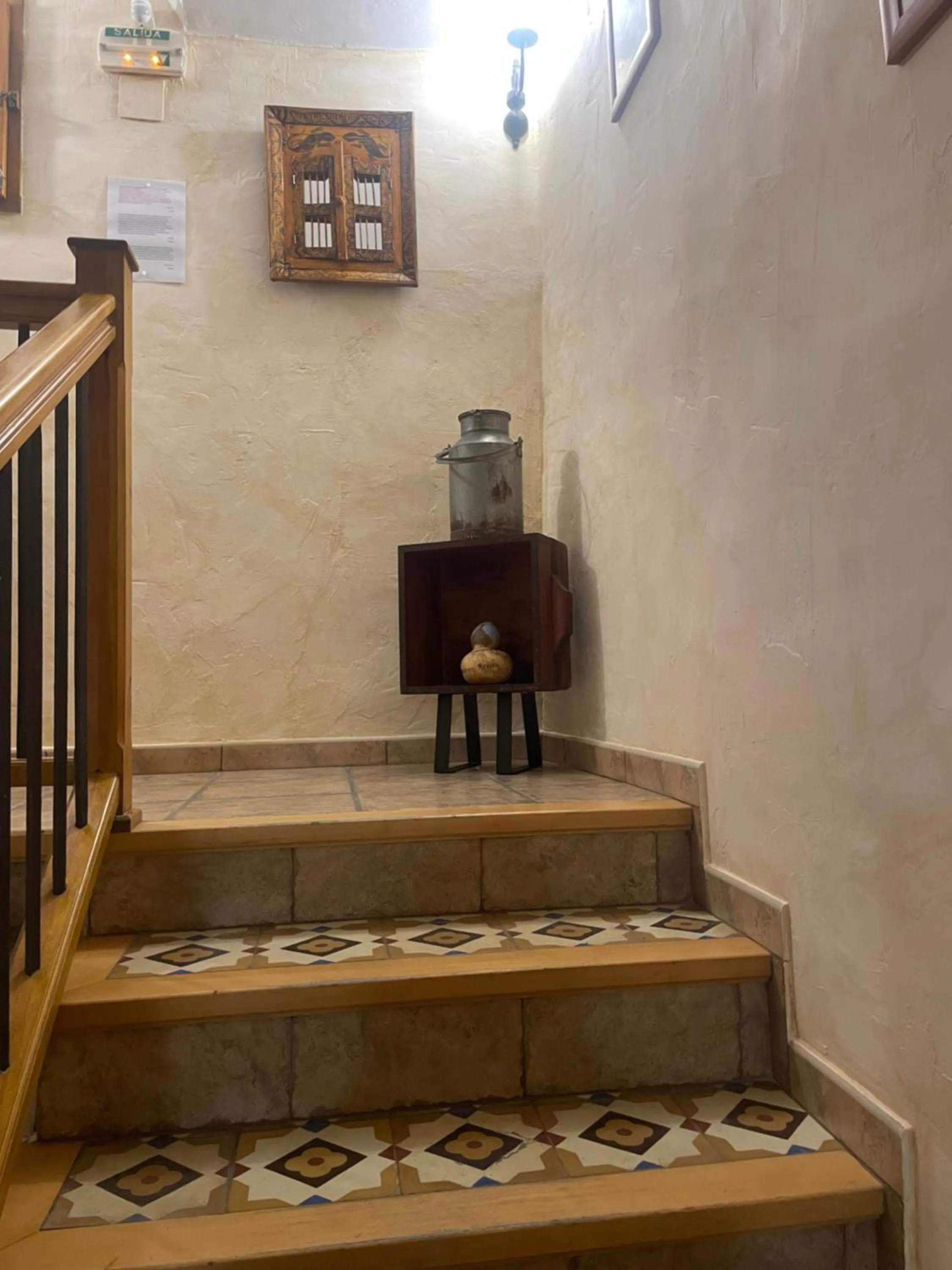 Lobby or reception in Casa Rural "La Bardena Blanca I "