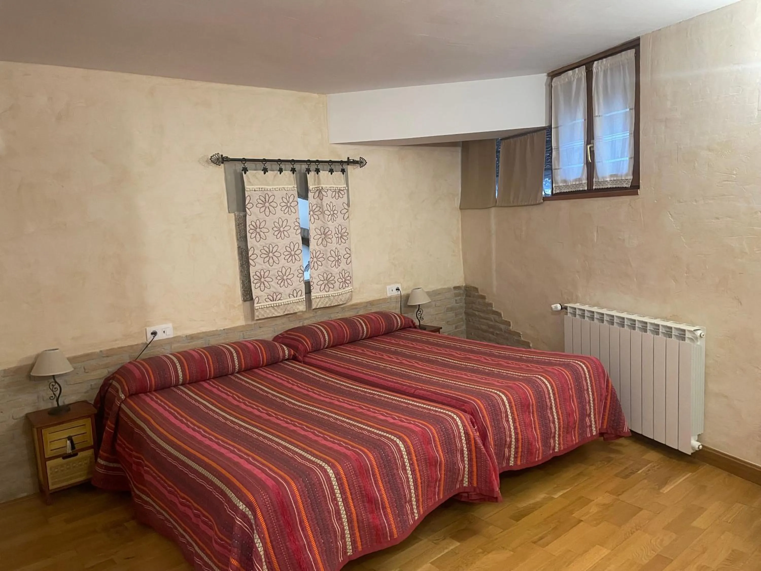 Bed in Casa Rural "La Bardena Blanca I "