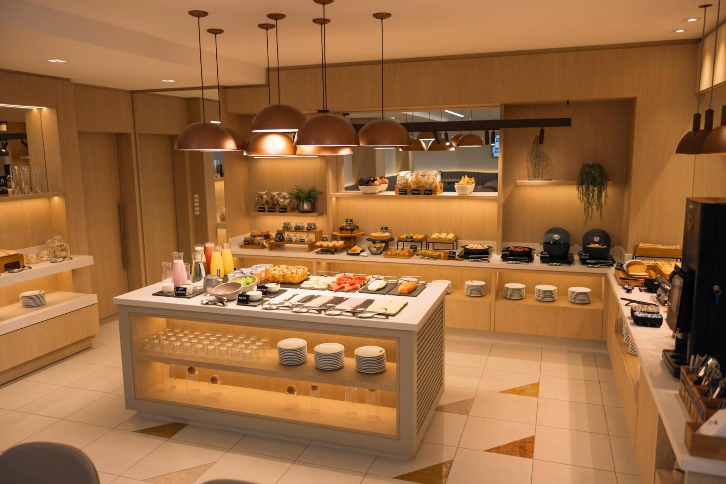 Buffet breakfast in Art Hotel