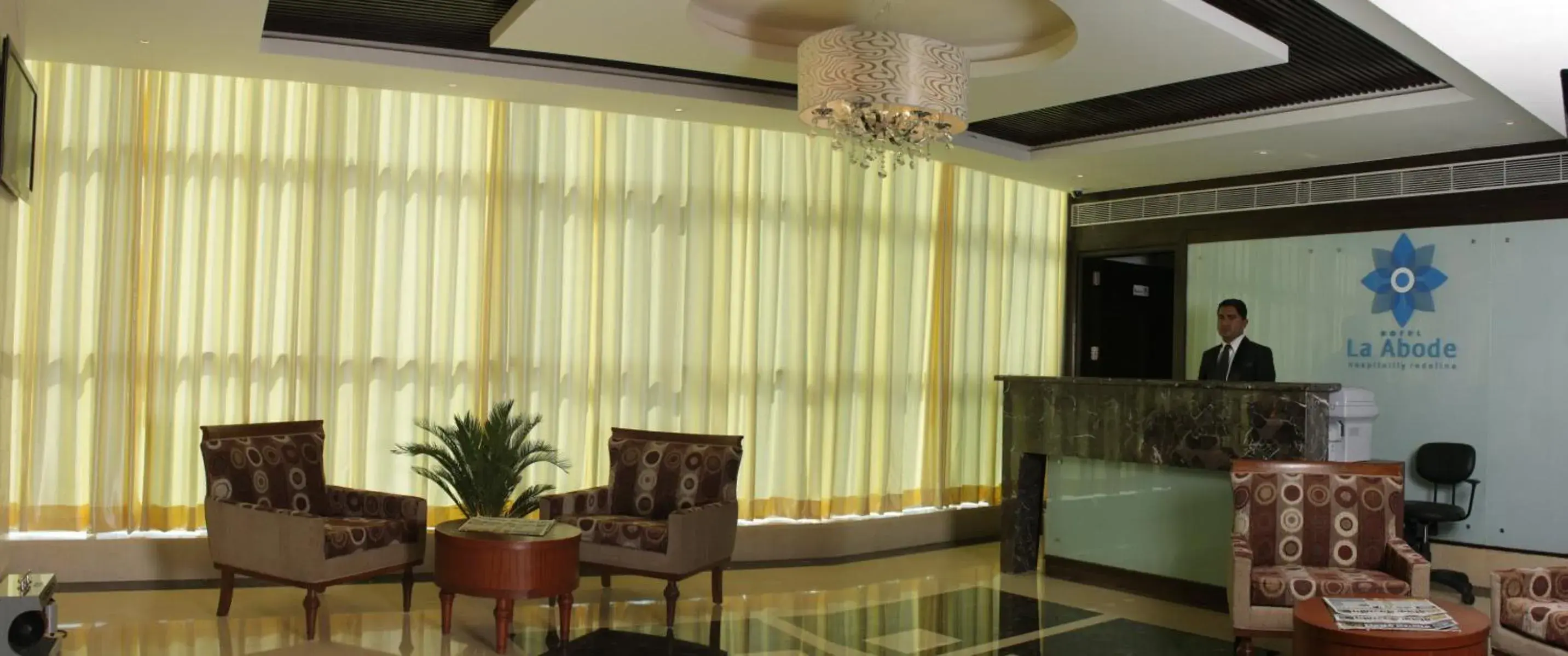 Lobby or reception in Hotel La Abode Lobby or reception in Hotel La Abode