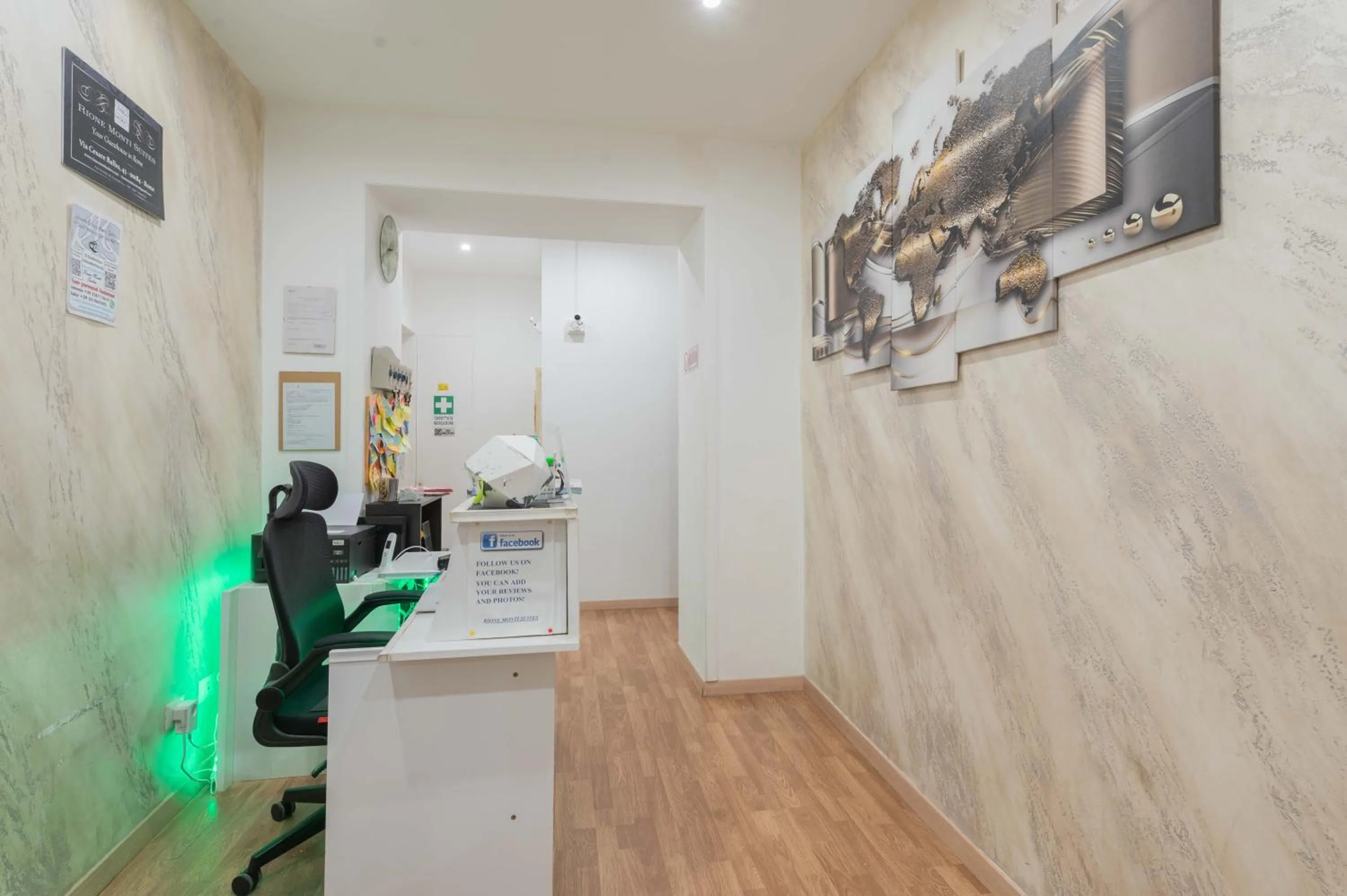 Lobby or reception in Rione Monti Suites