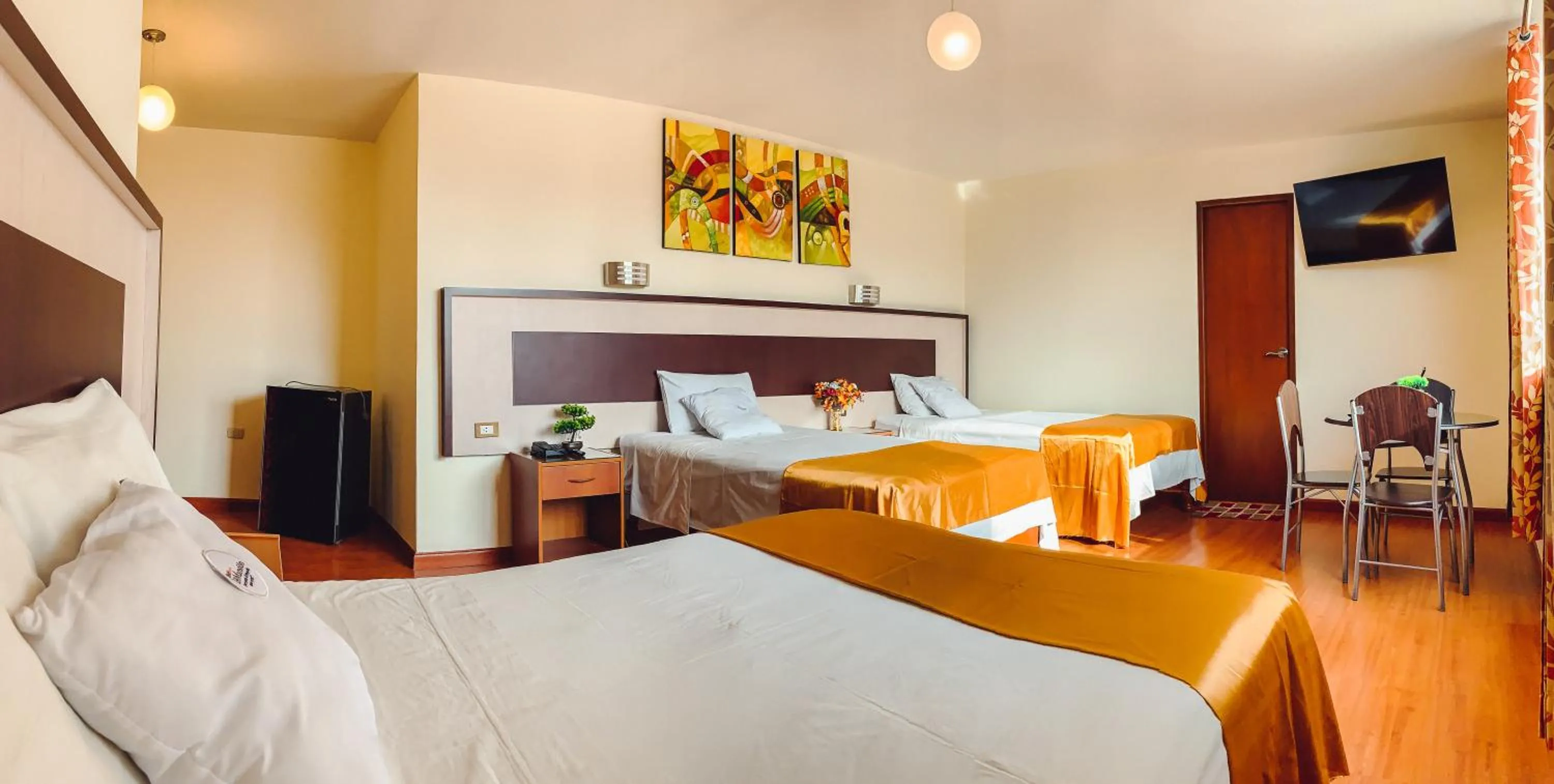Bed in Hotel La Mansion