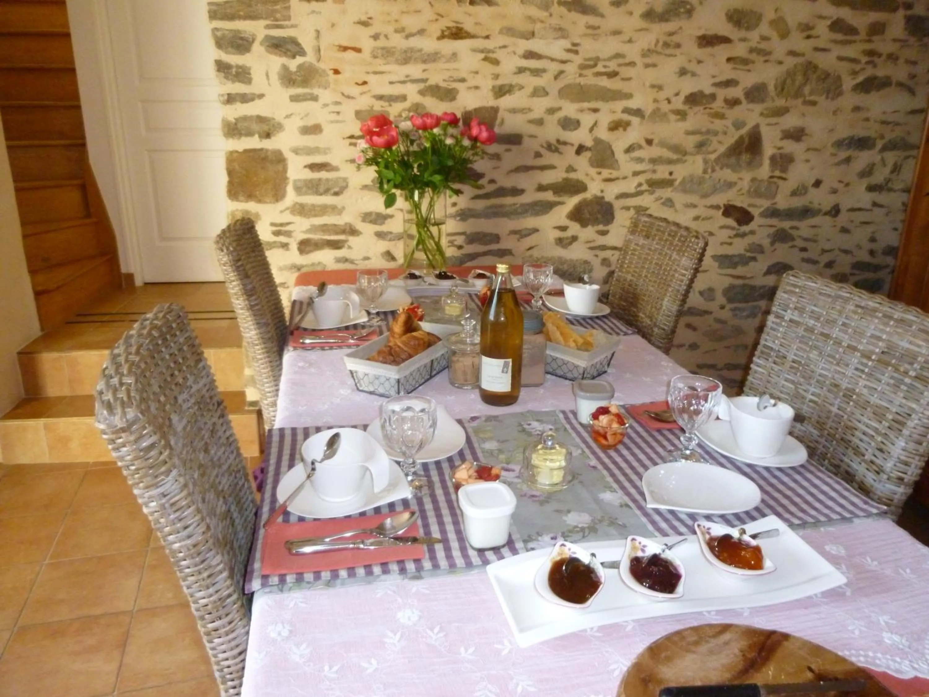 Breakfast in Domaine du Fief aux Dames