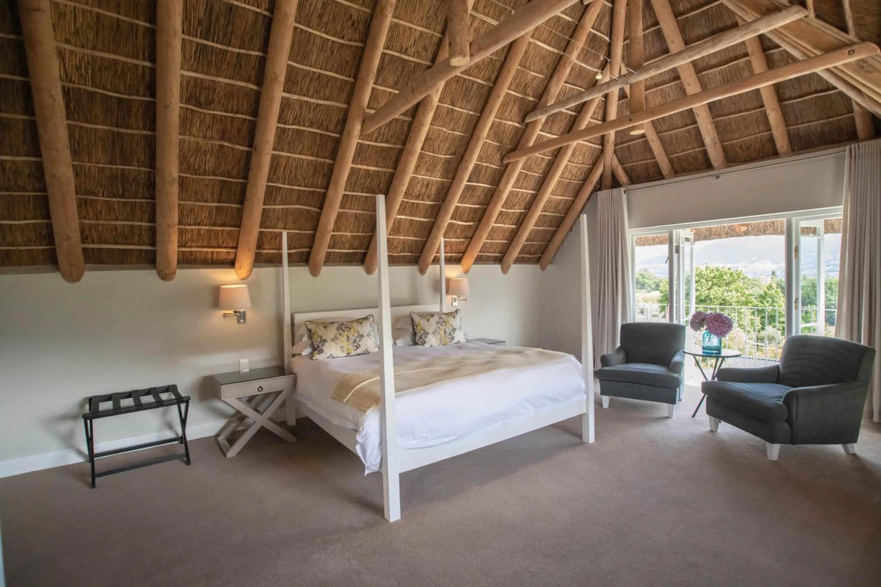 Bedroom, Bed in Le Franschhoek Hotel & Spa by Dream Resorts