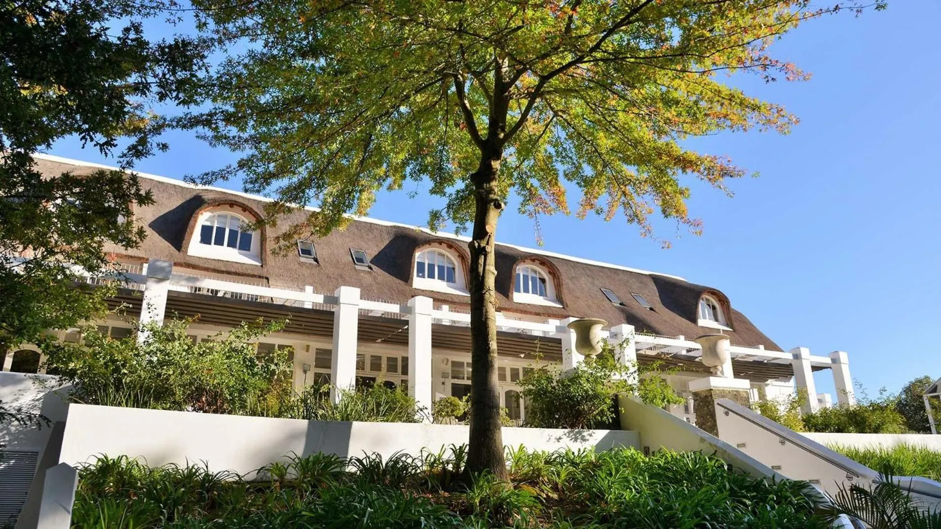 Property building in Le Franschhoek Hotel & Spa by Dream Resorts