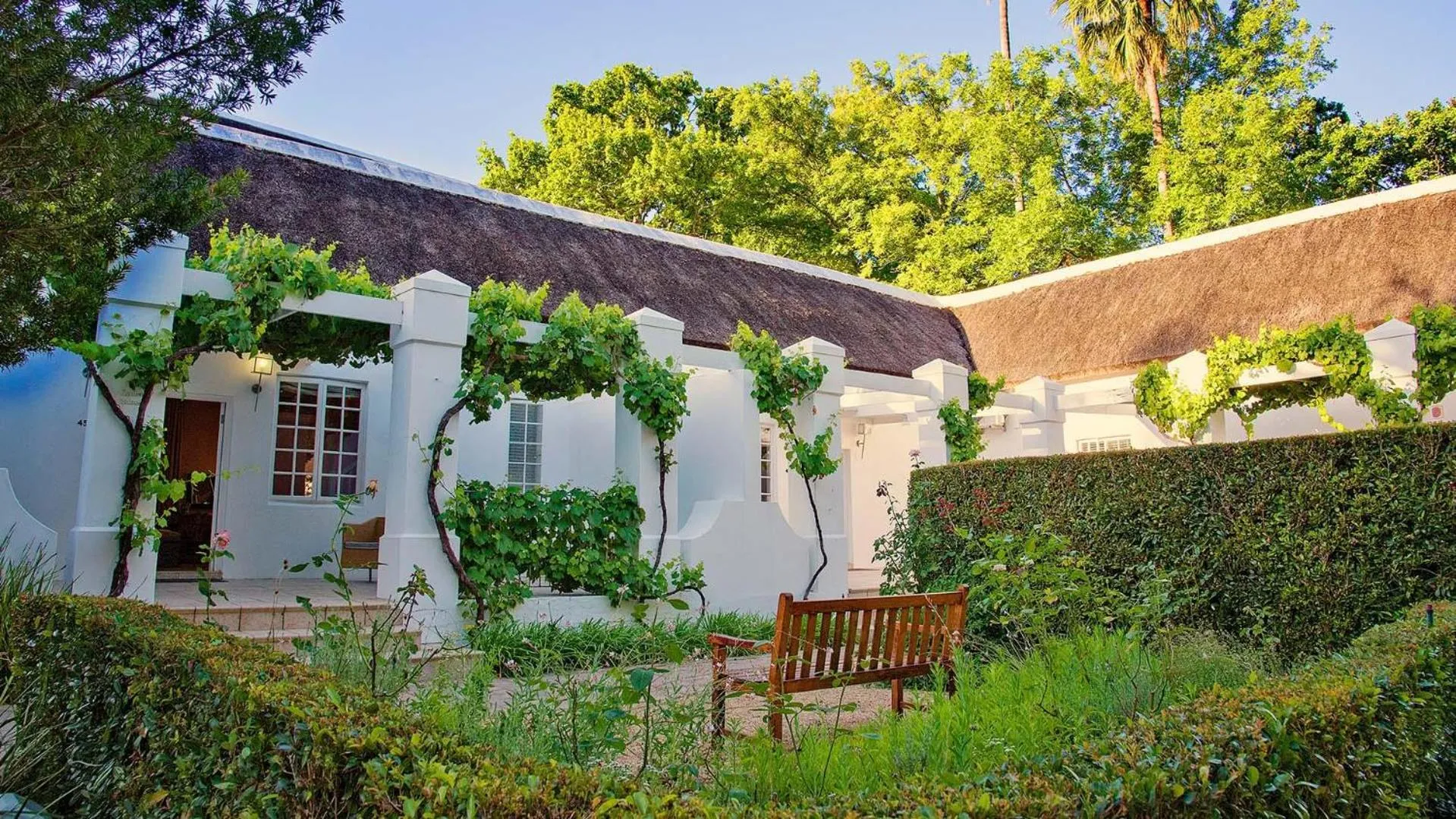 Property building in Le Franschhoek Hotel & Spa by Dream Resorts