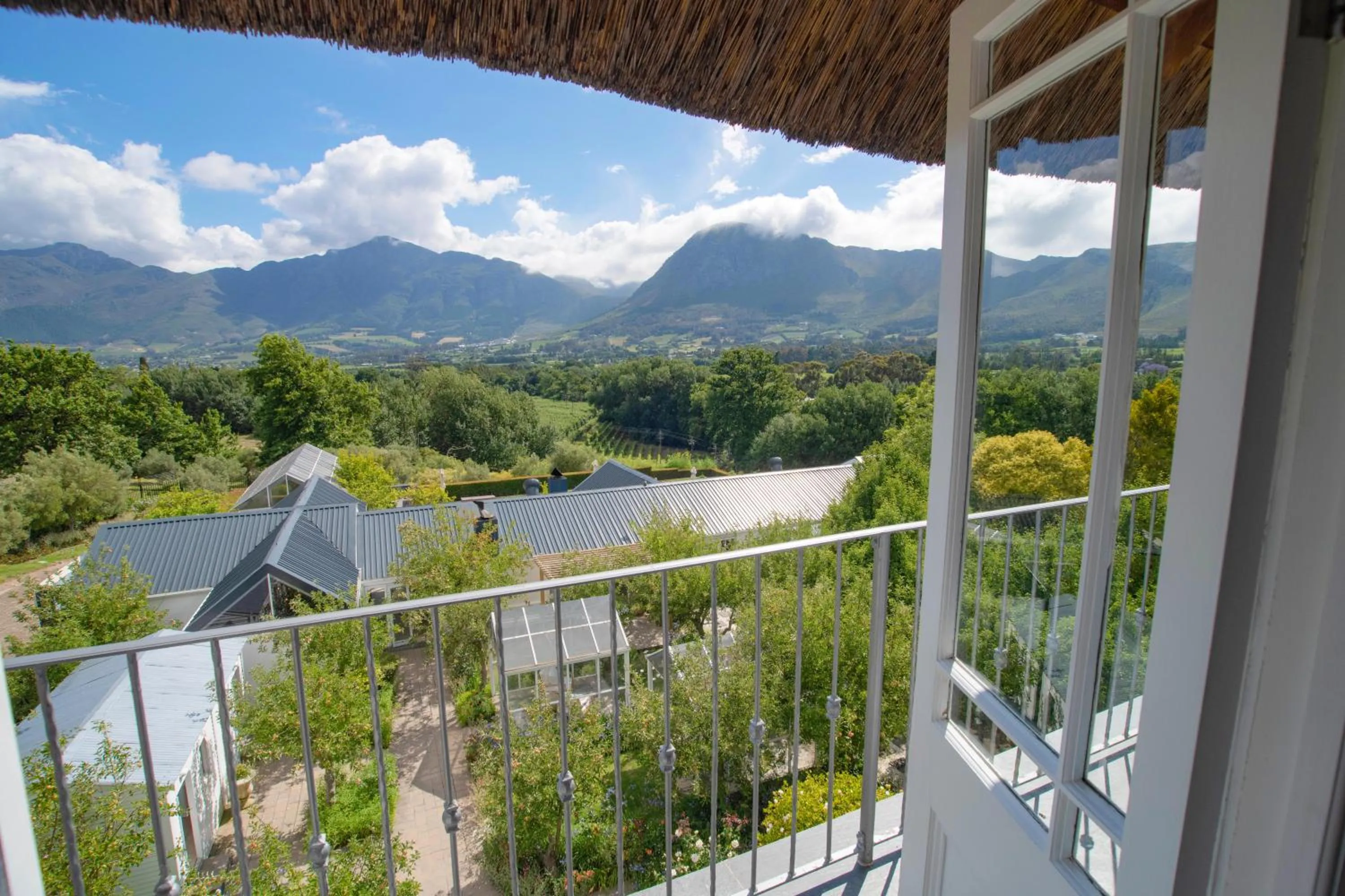 Balcony/Terrace in Le Franschhoek Hotel & Spa by Dream Resorts