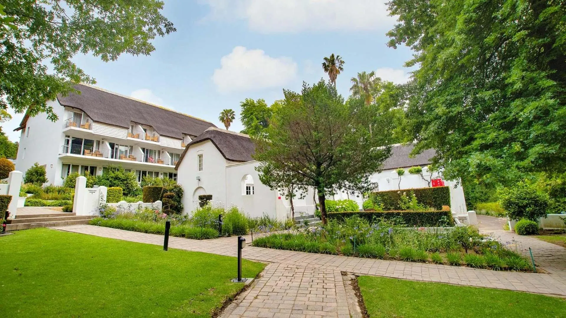Property building in Le Franschhoek Hotel & Spa by Dream Resorts