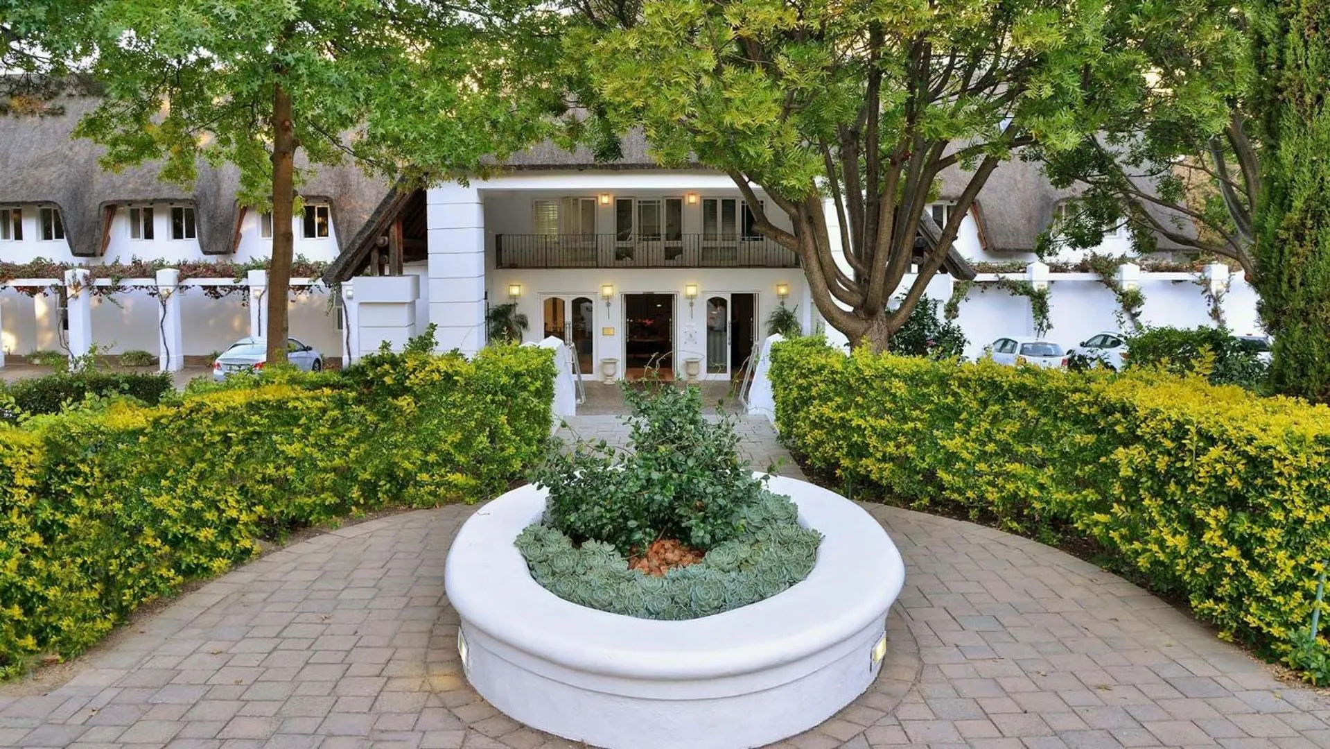 Property building in Le Franschhoek Hotel & Spa by Dream Resorts