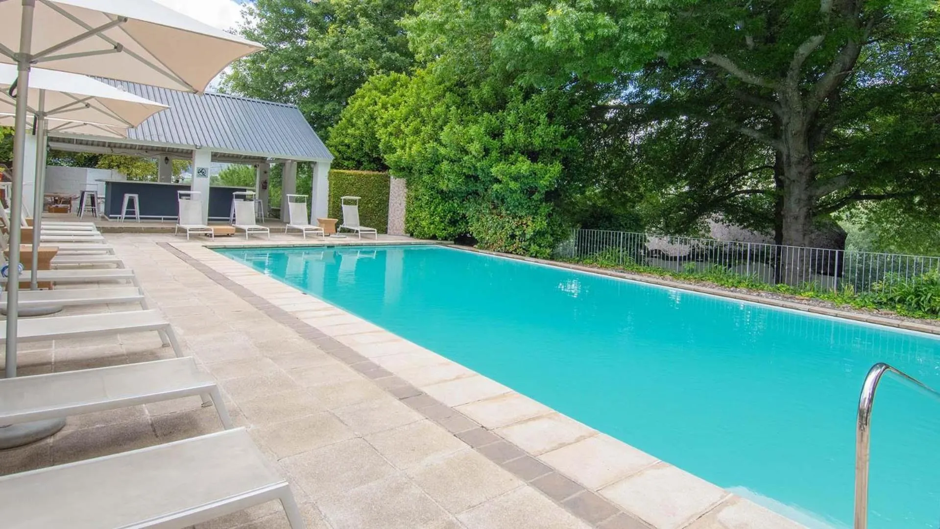 Patio in Le Franschhoek Hotel & Spa by Dream Resorts