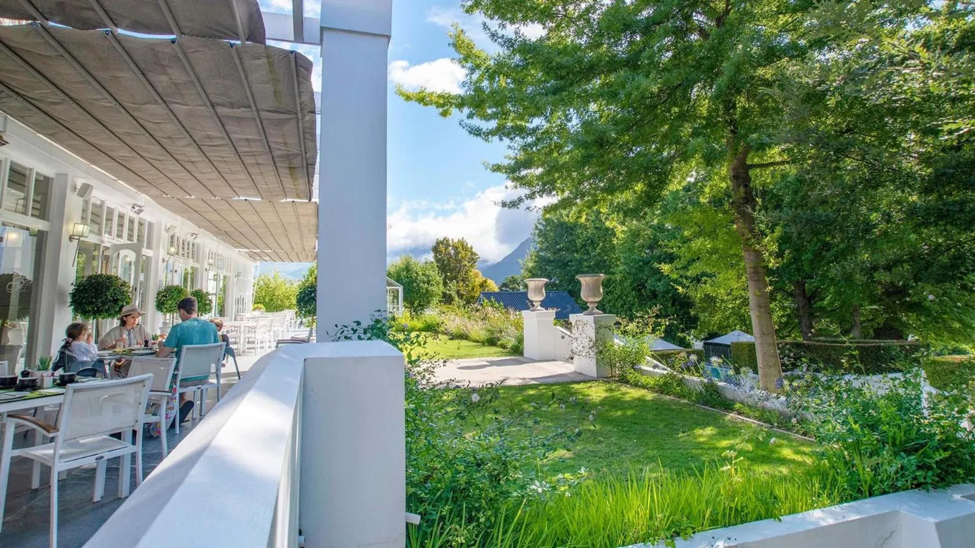 Property building in Le Franschhoek Hotel & Spa by Dream Resorts