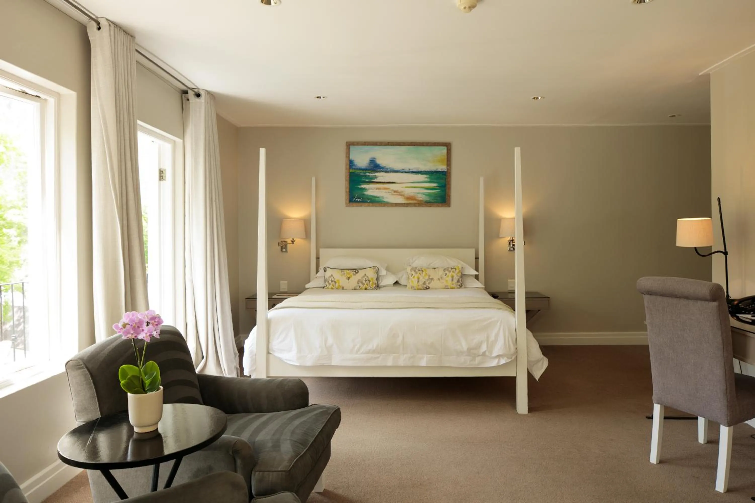 Photo of the whole room, Bed in Le Franschhoek Hotel & Spa by Dream Resorts