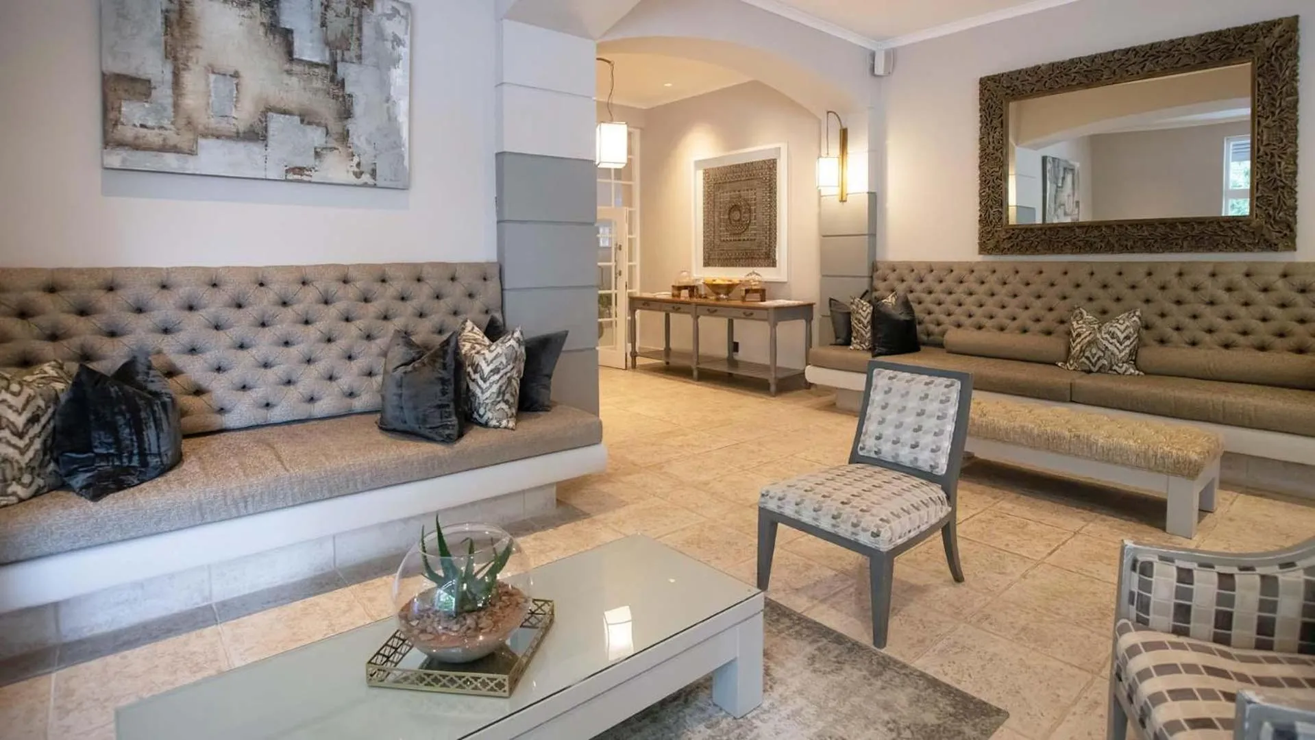 Lobby or reception in Le Franschhoek Hotel & Spa by Dream Resorts
