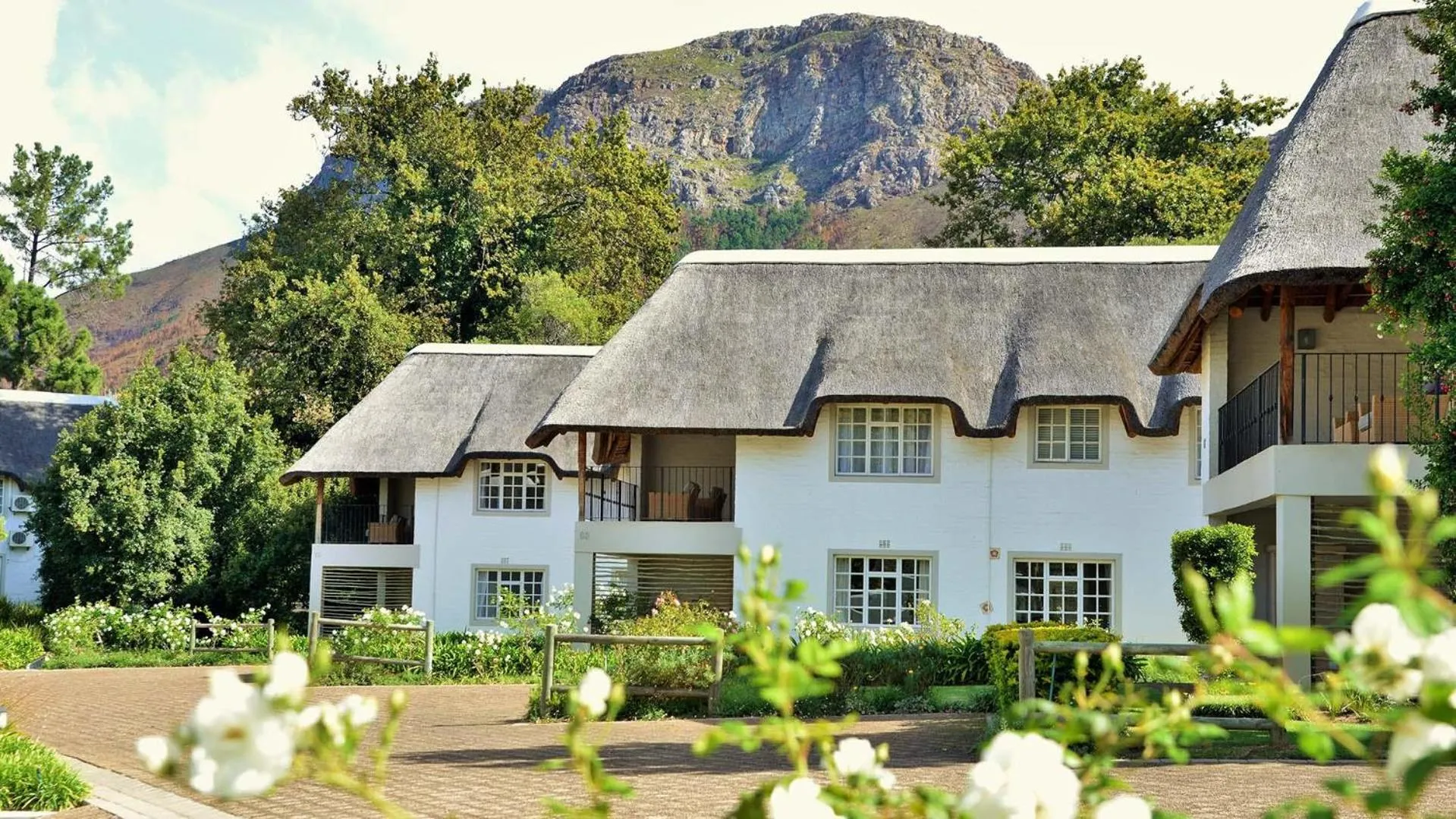 Property building in Le Franschhoek Hotel & Spa by Dream Resorts