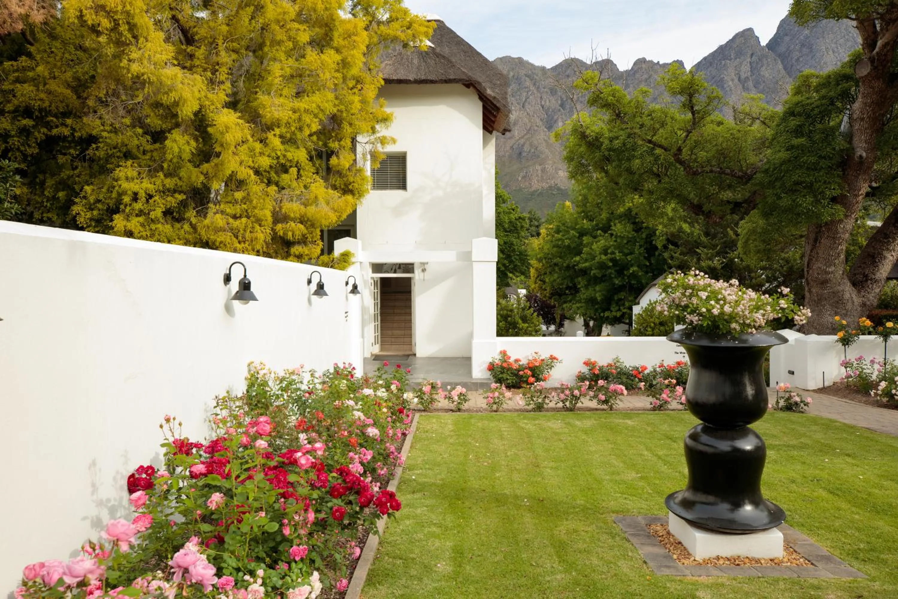 Garden view in Le Franschhoek Hotel & Spa by Dream Resorts