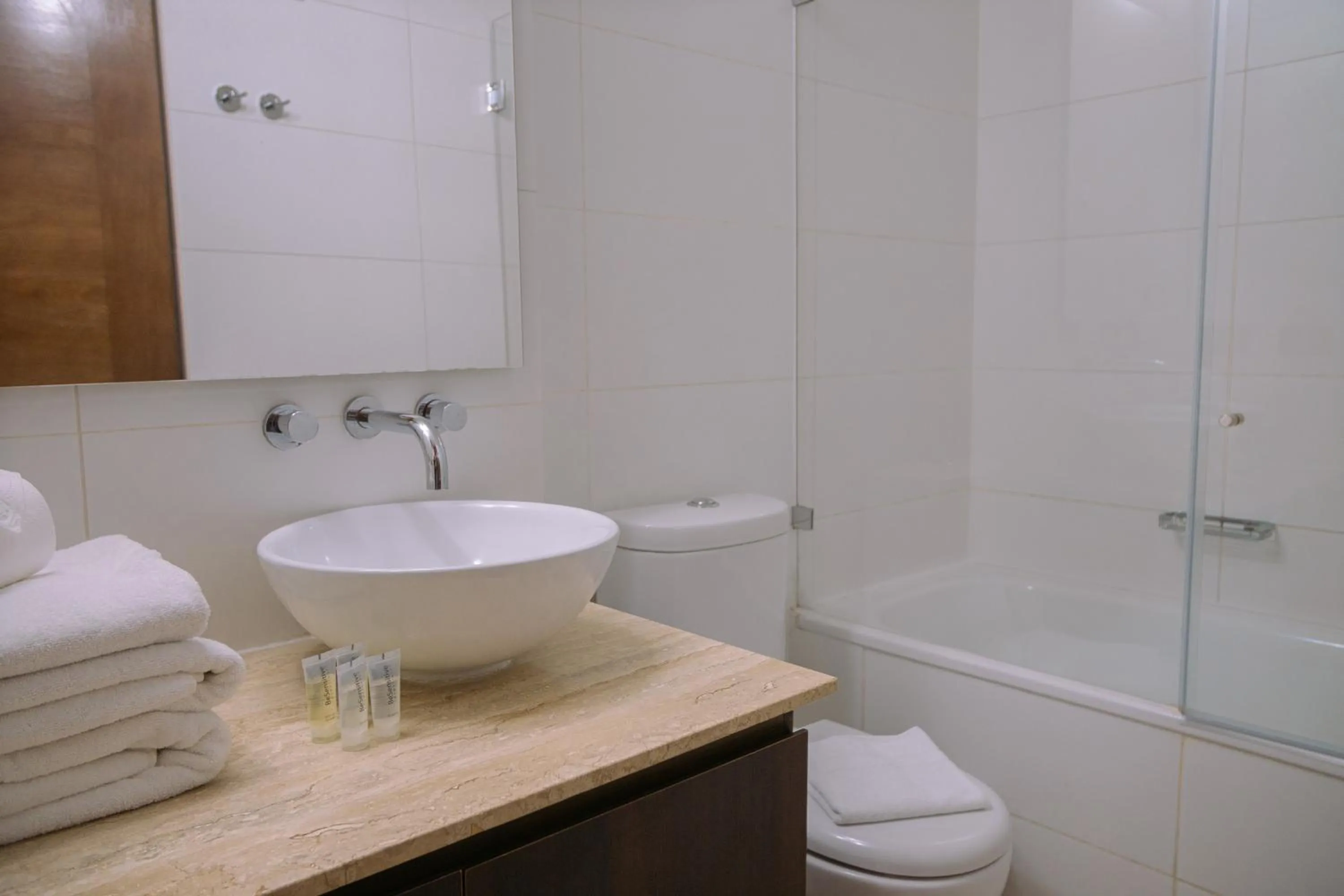 Bathroom in Sunset Aparts