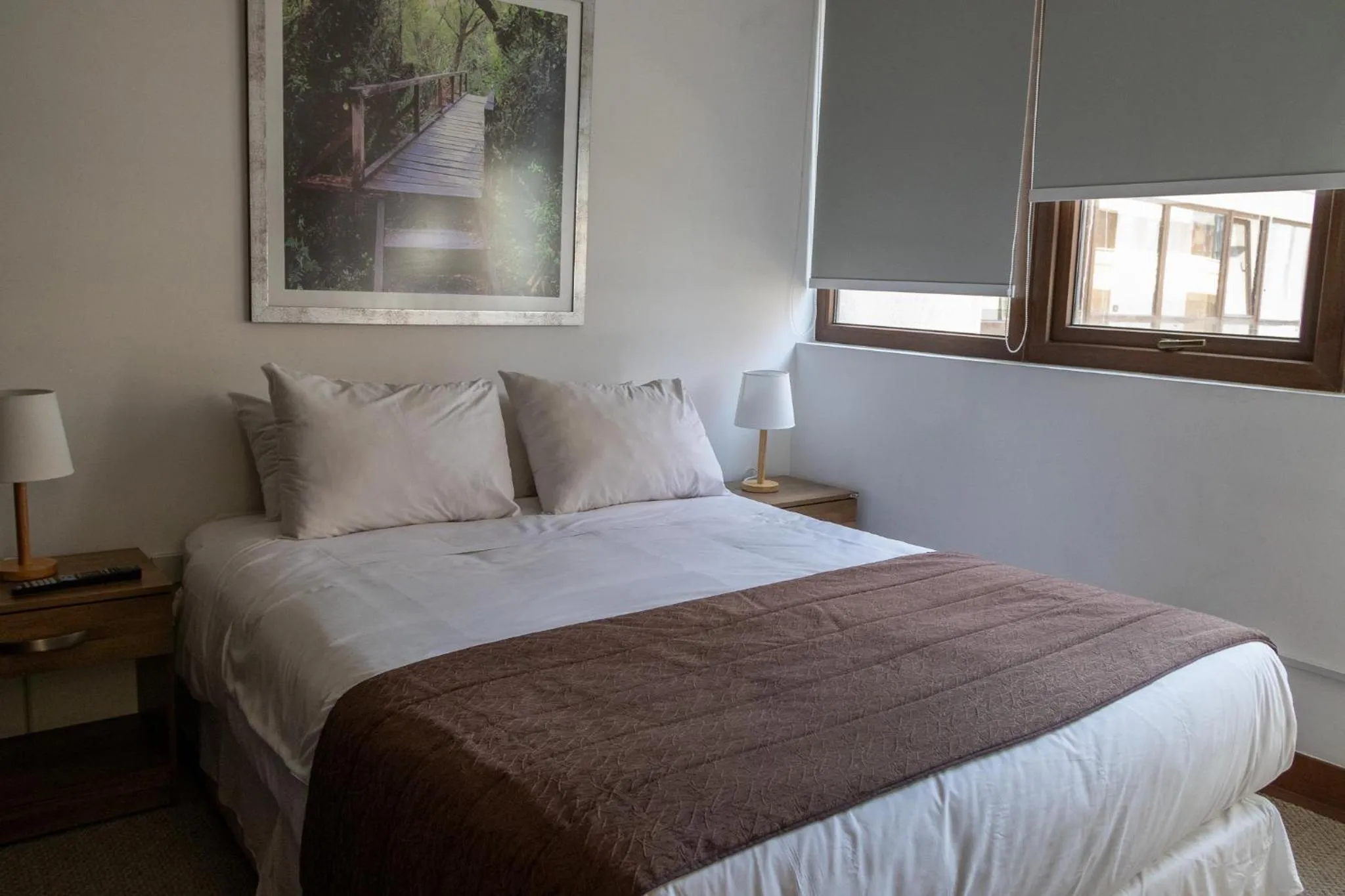 Bedroom, Bed in Sunset Aparts