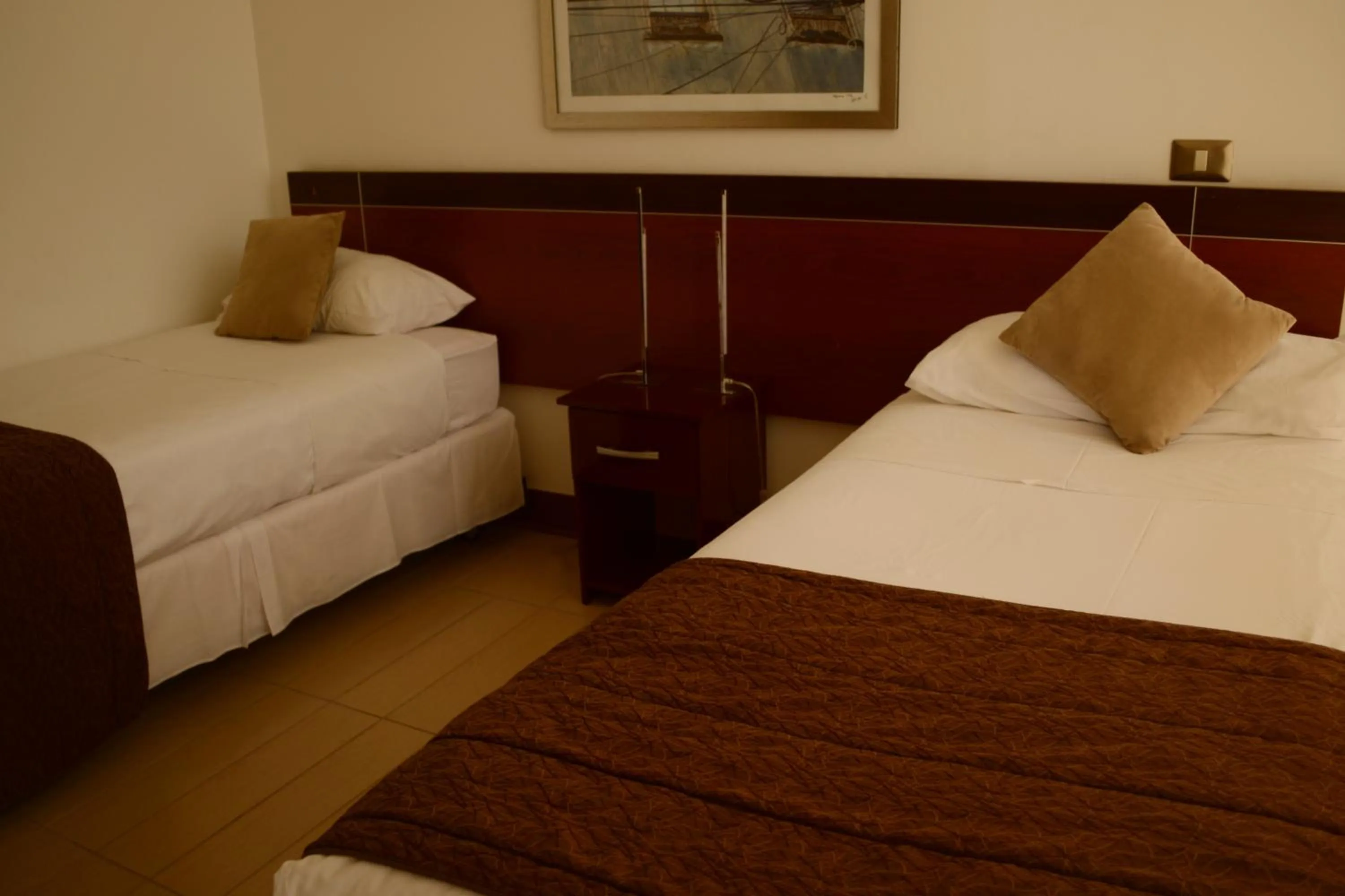 Bedroom, Bed in Sunset Aparts