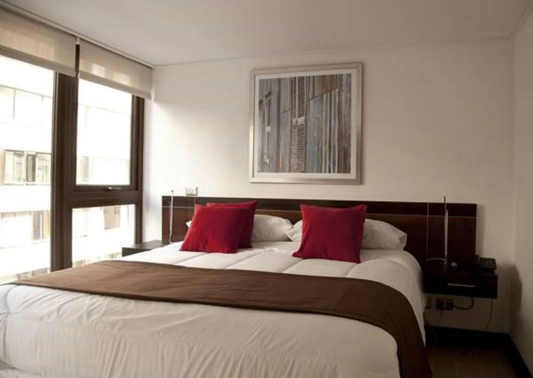 Bedroom, Bed in Sunset Aparts