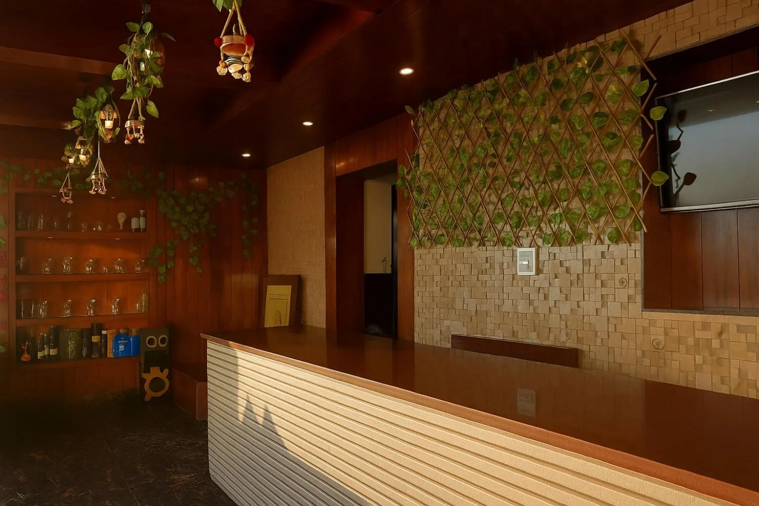 Lounge or bar in Hotel Winter Line Inn Near St Francis Monastery