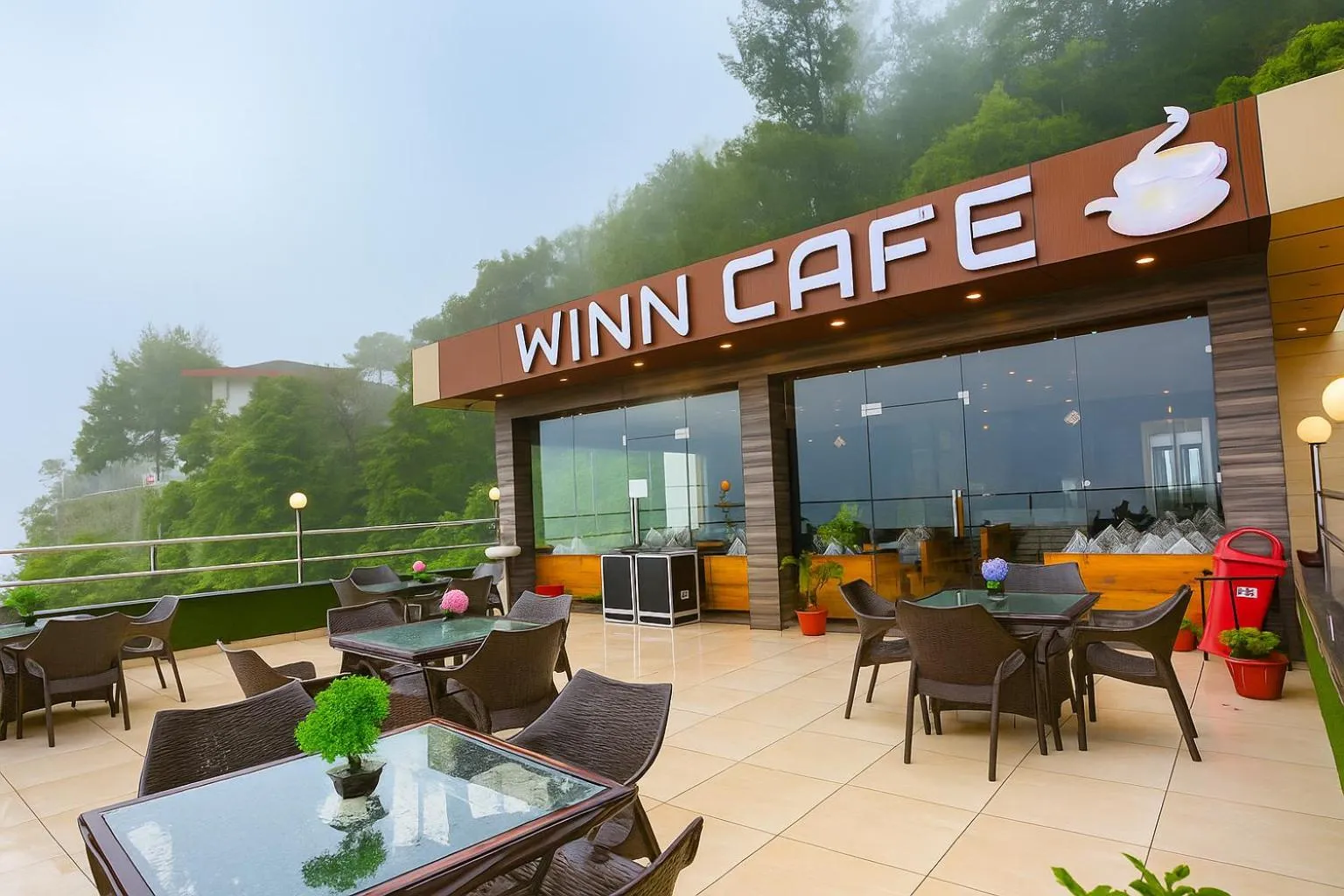 Restaurant/places to eat in Hotel Winter Line Inn Near St Francis Monastery