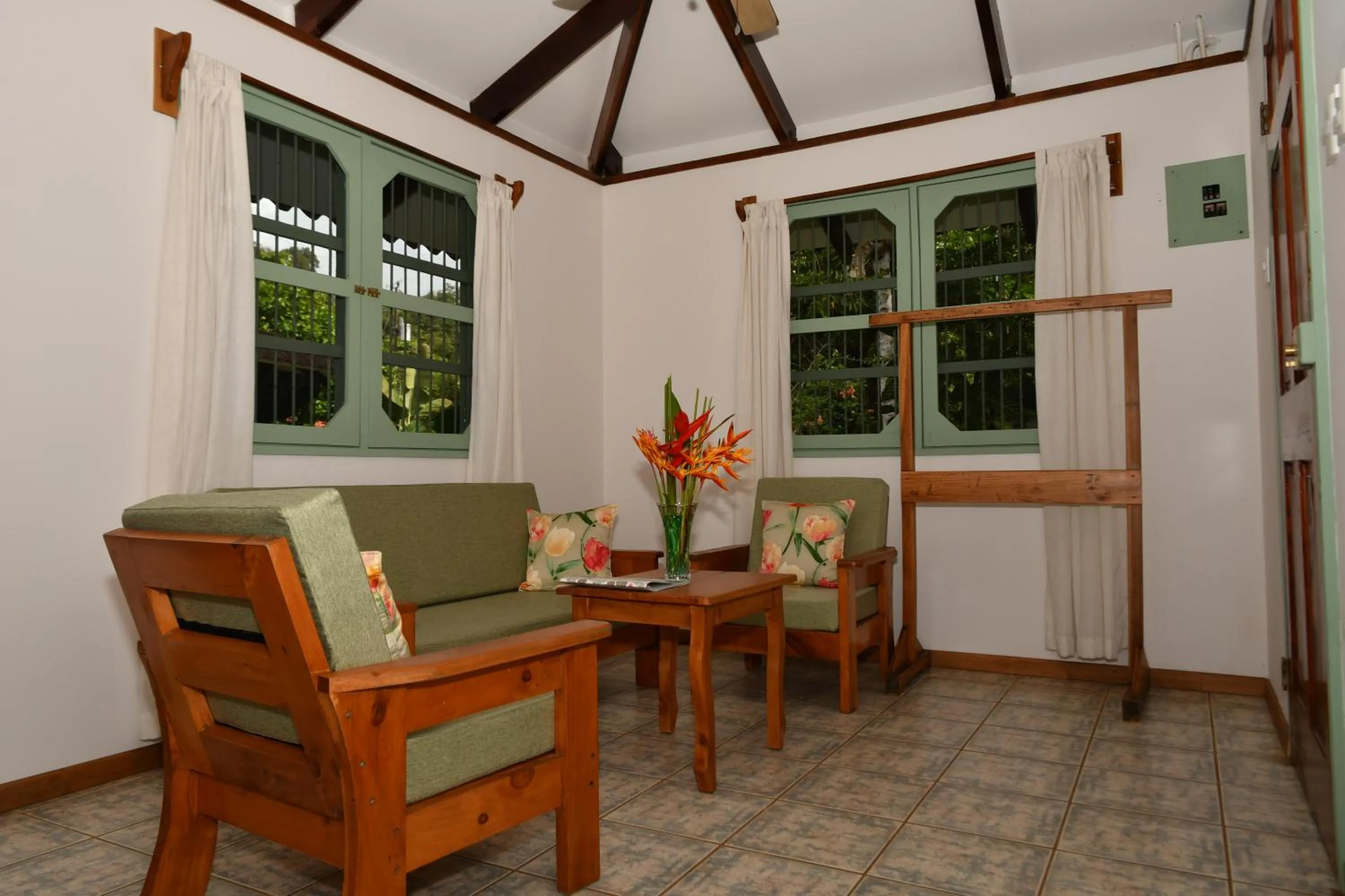 Living room in Hacienda Baru
