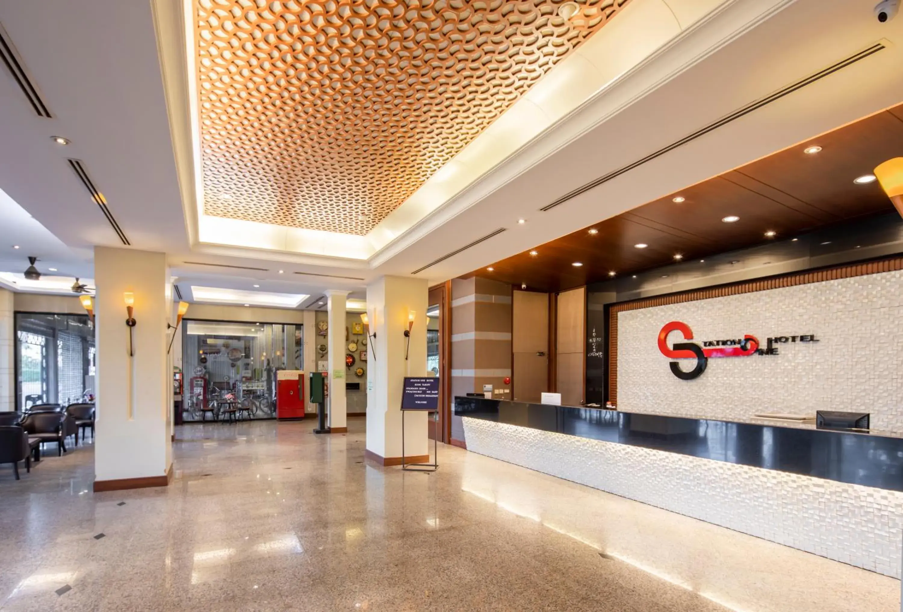 Lobby or reception in Station ONE Hotel - Aranyaprateth Lobby or reception in Station ONE Hotel - Aranyaprateth