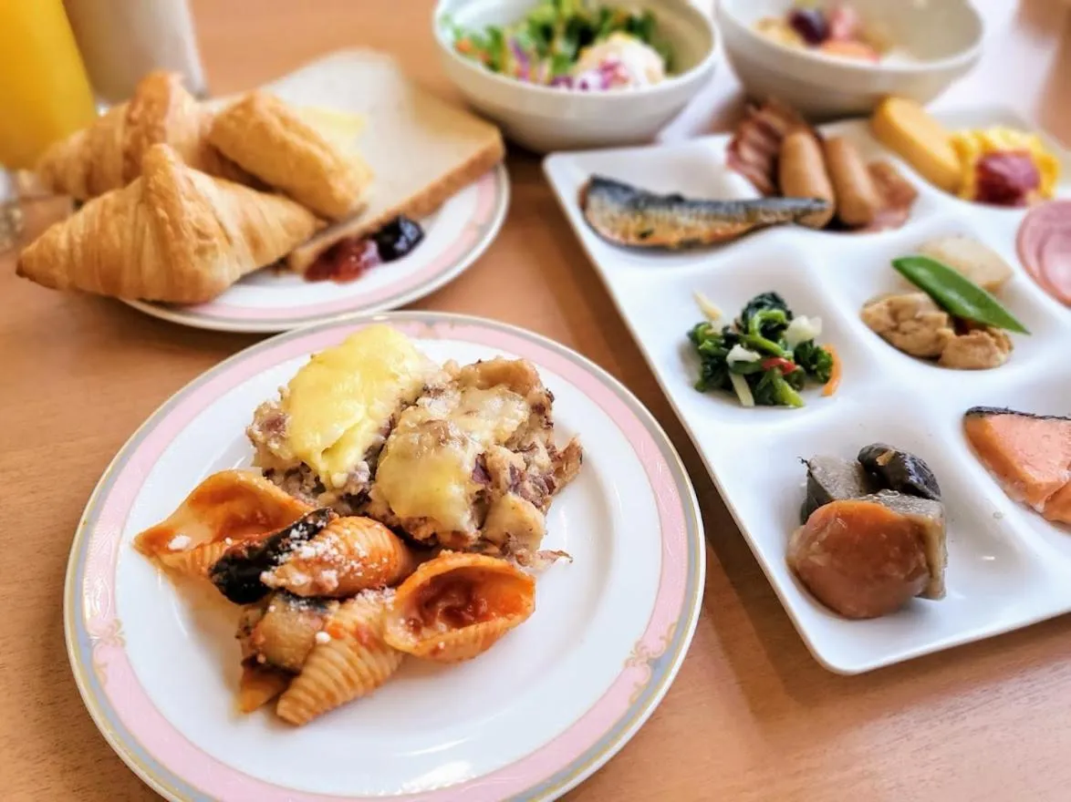 Food in Blue Port Hotel Kitakyushu Airport