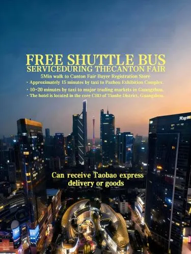 Paco Hotel Tiyuxilu Metro Guangzhou-Free Shuttle Bus fir Canton Fair