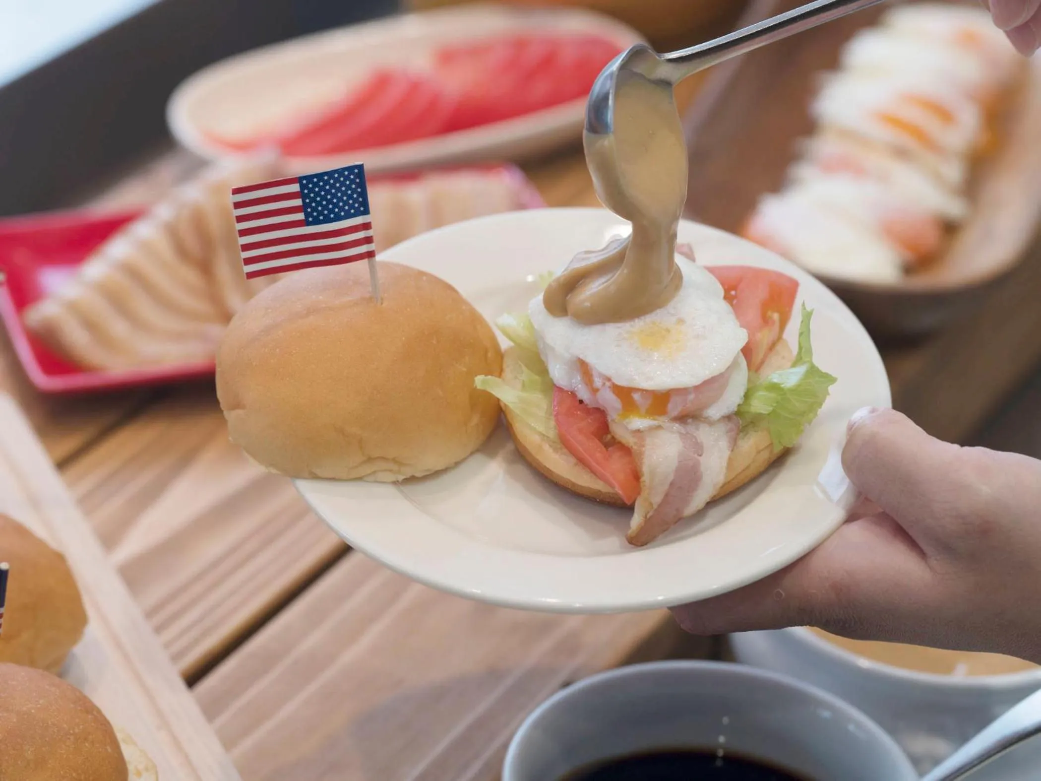 Breakfast in The Park Front Hotel at Universal Studios Japan