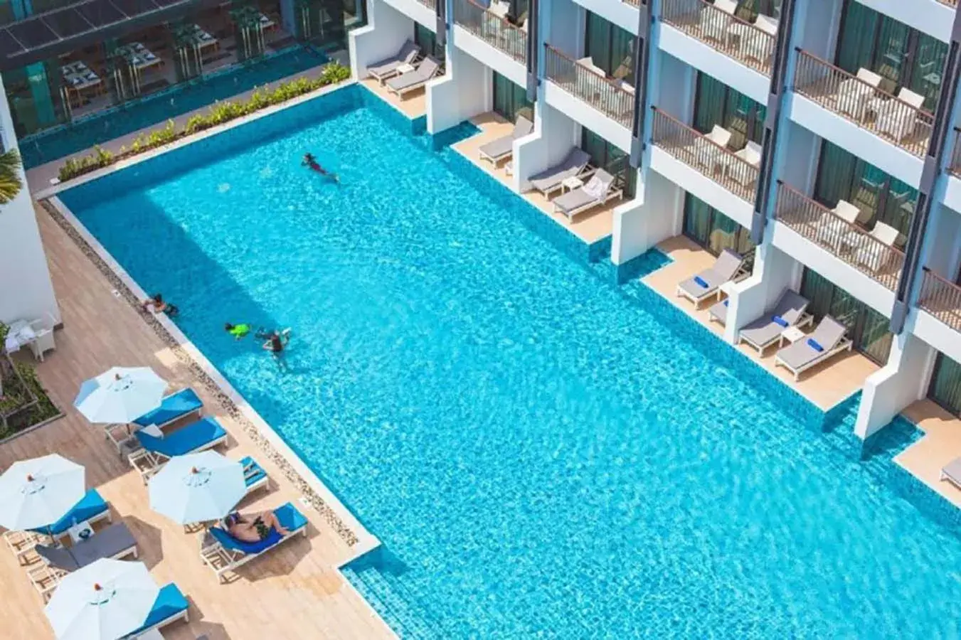 Pool view in BlueSotel Krabi AoNang Beach Pool view in BlueSotel Krabi AoNang Beach