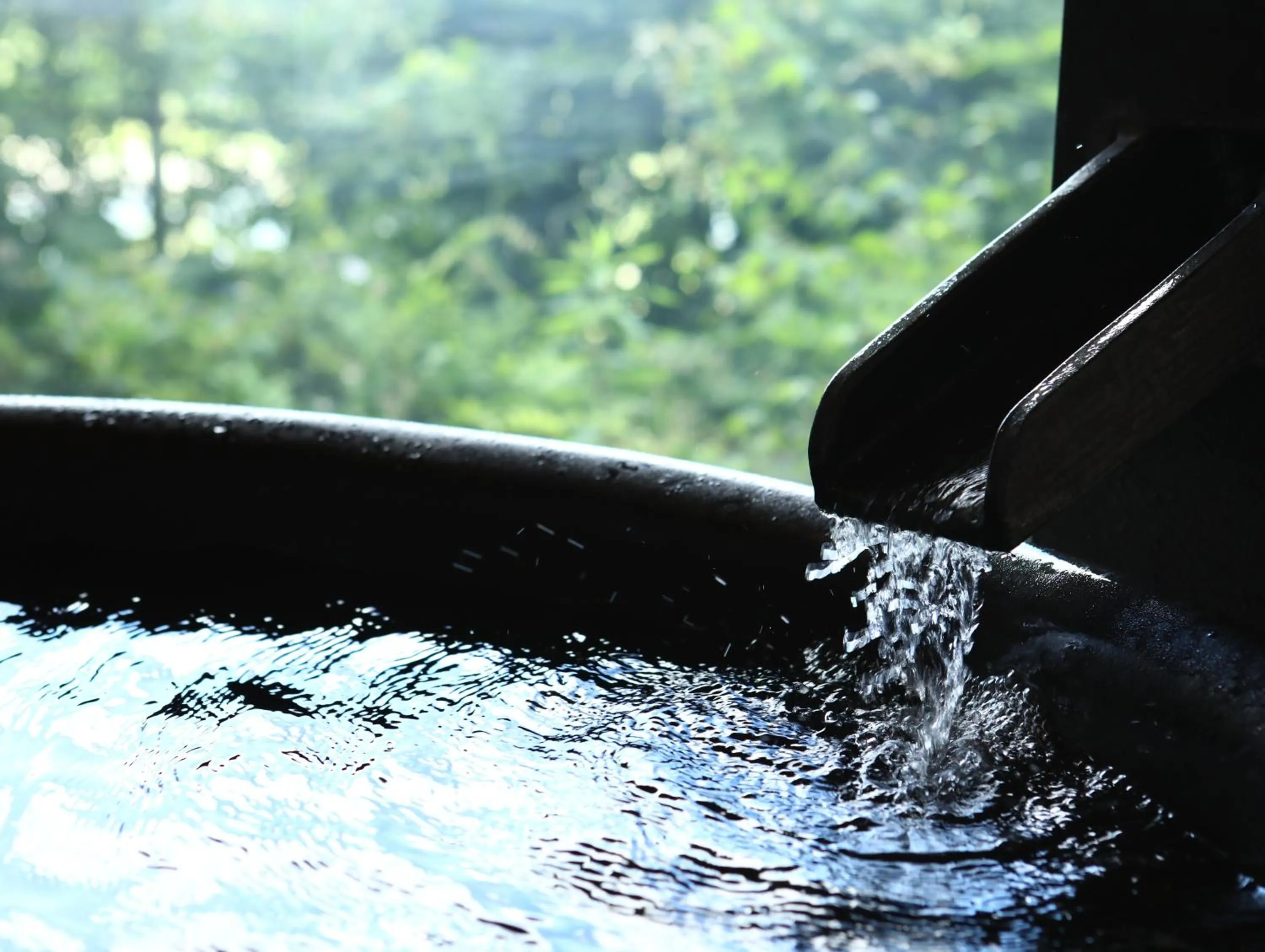 Hot Spring Bath in Yoshinotei