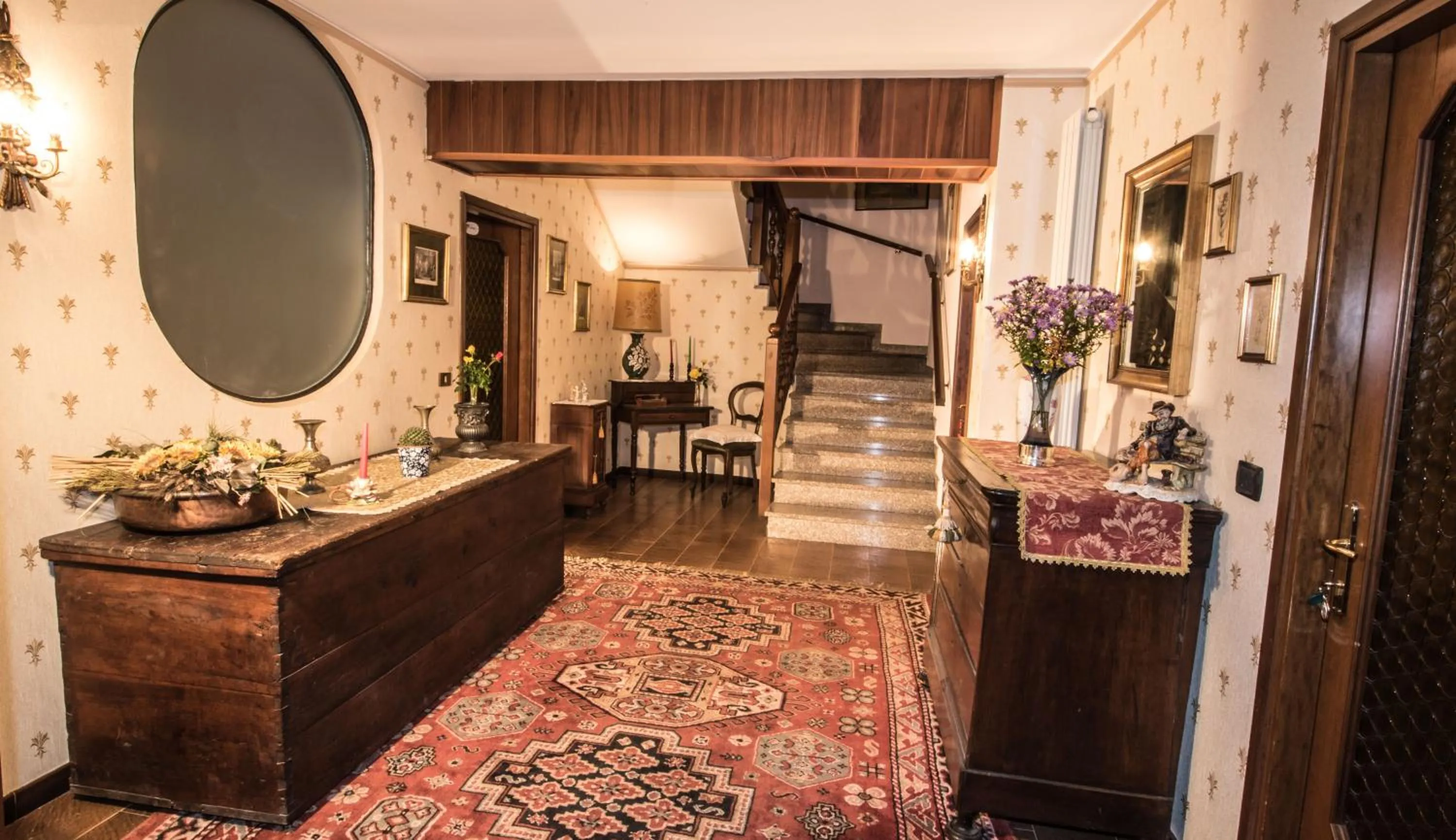 Lobby or reception in B&B Casa Mia