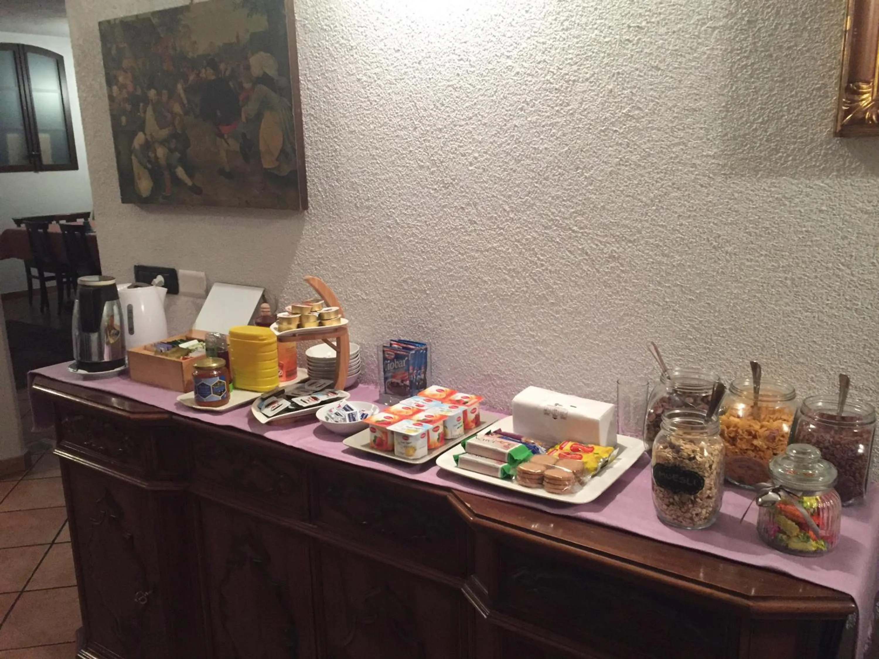 Food close-up in B&B Casa Mia