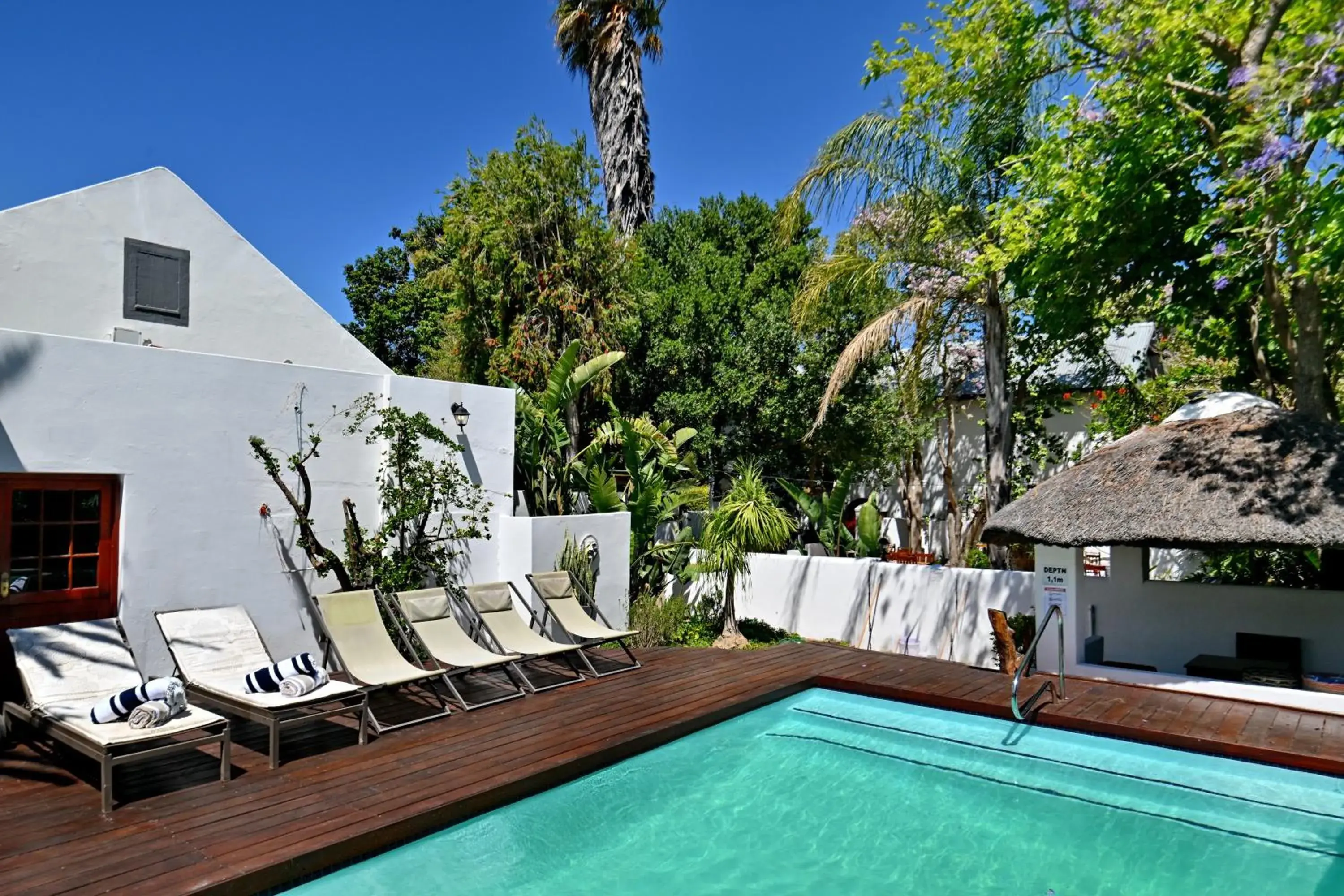 Swimming pool in Mimosa Lodge Swimming pool in Mimosa Lodge