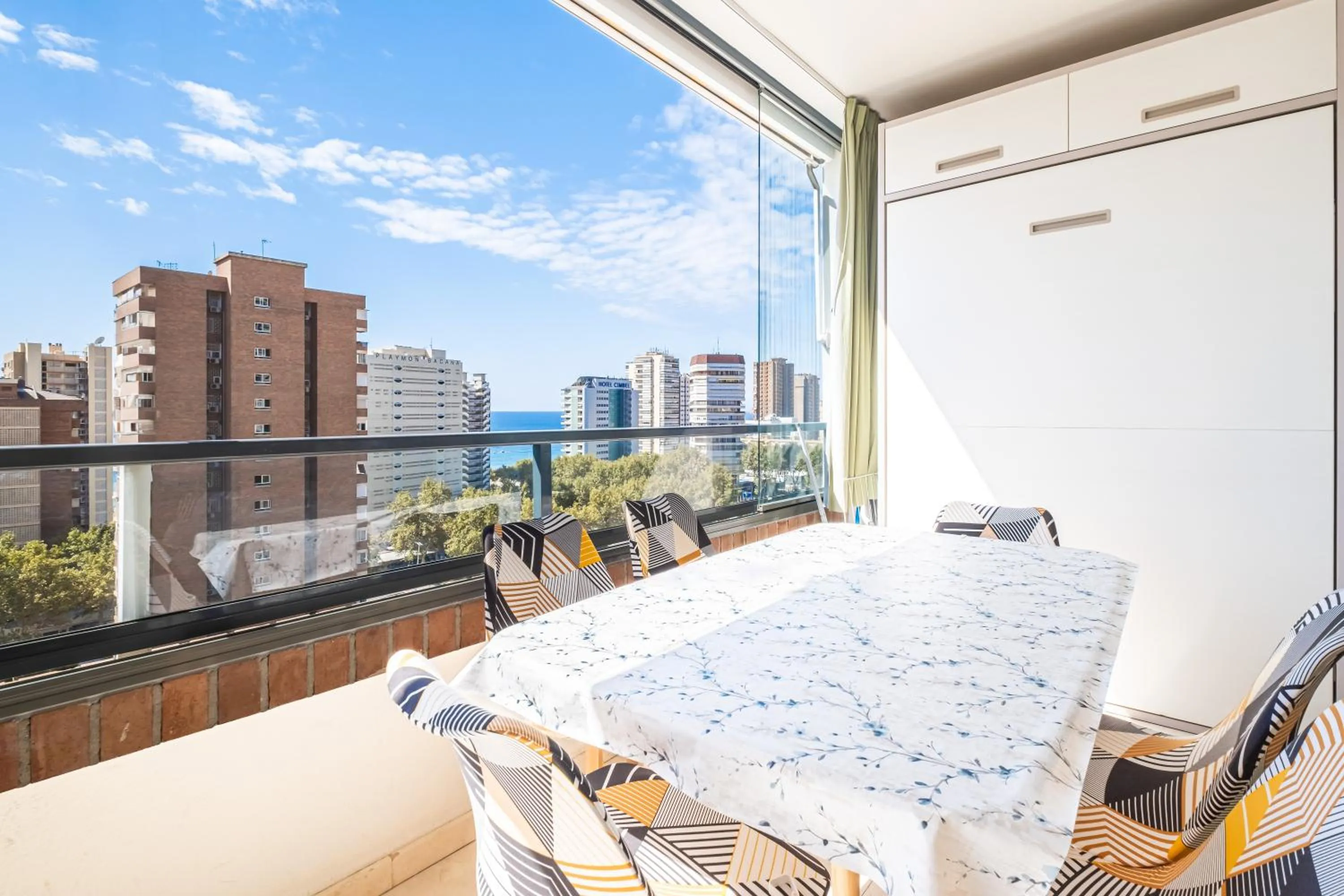 Patio in Gemelos 23 - 10B Apartment Levante Beach