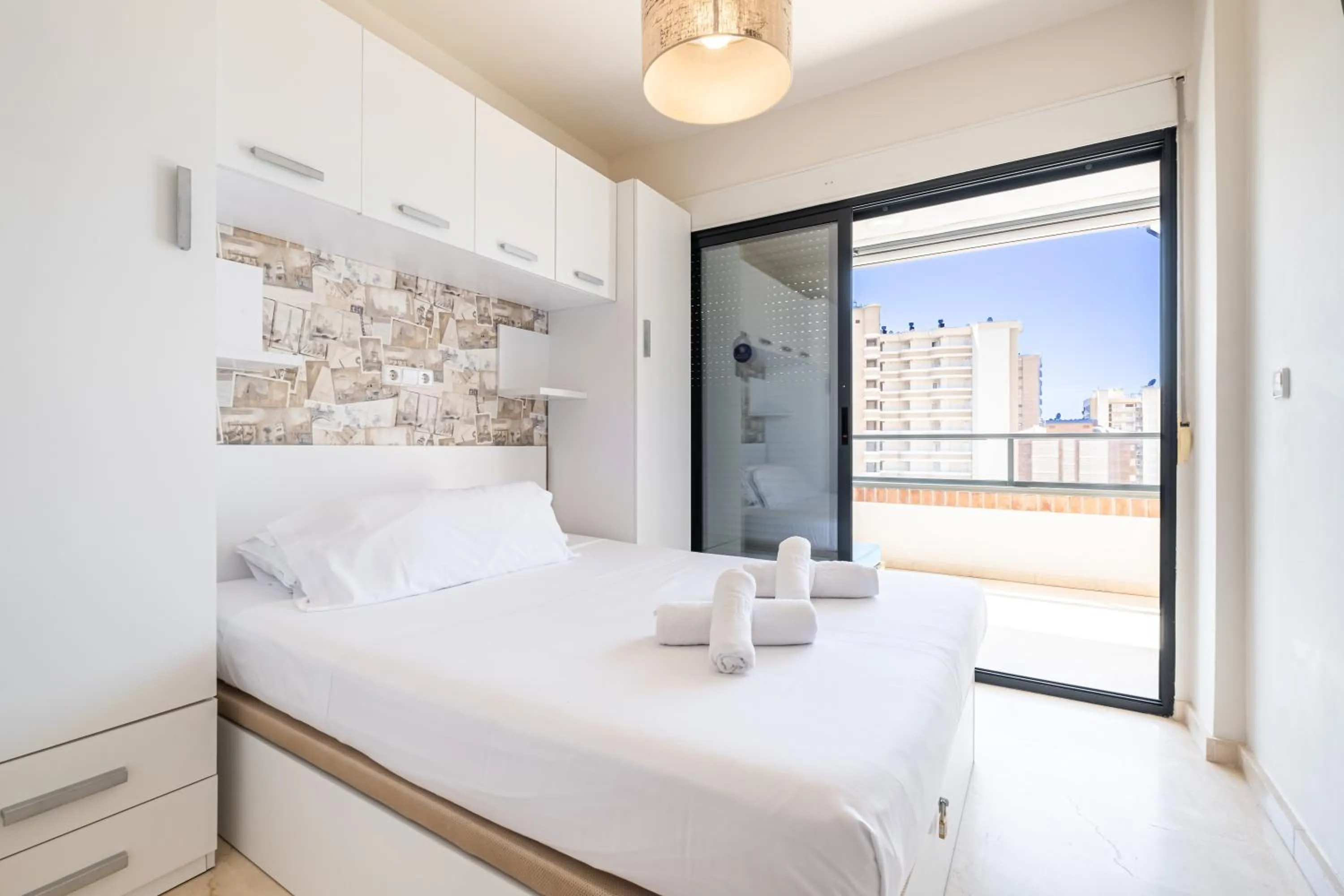 Bed in Gemelos 23 - 10B Apartment Levante Beach