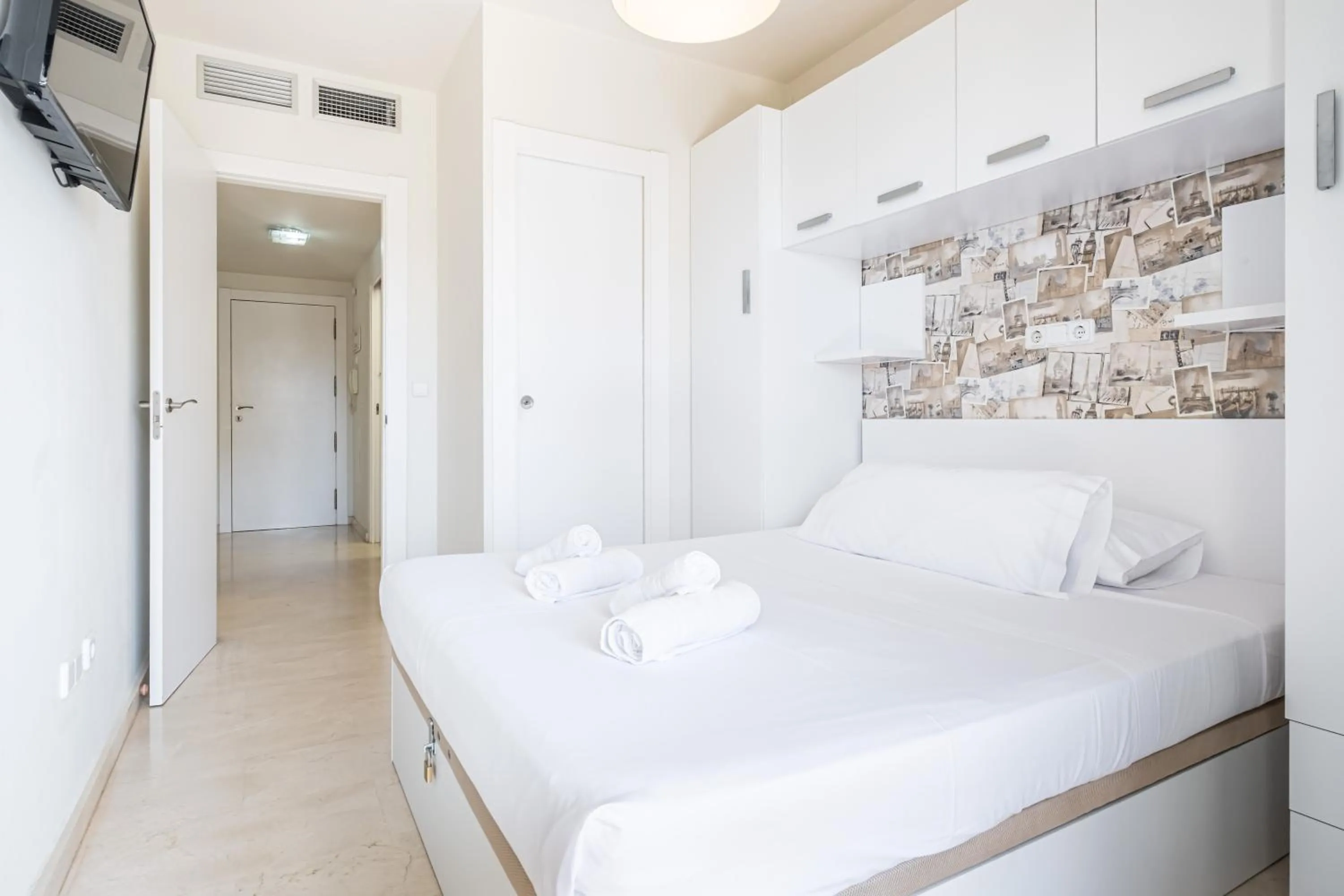 Bed in Gemelos 23 - 10B Apartment Levante Beach