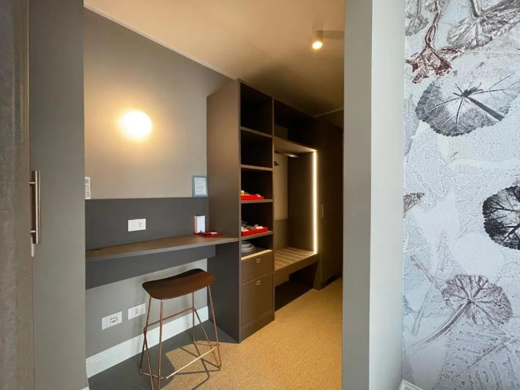 Kitchen or kitchenette in Anjoy&Bleev Rooms