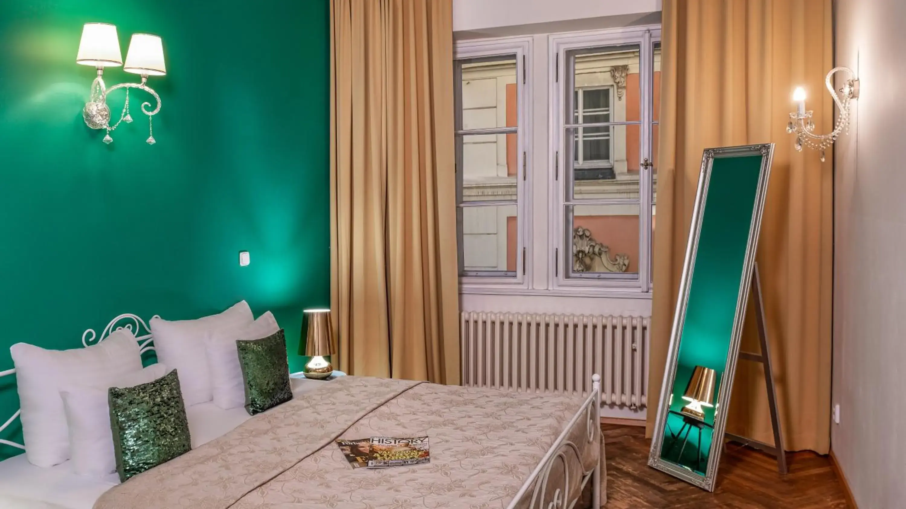 Bedroom, Bed in 7 Tales Apartments by Adrez Bedroom, Bed in 7 Tales Apartments by Adrez