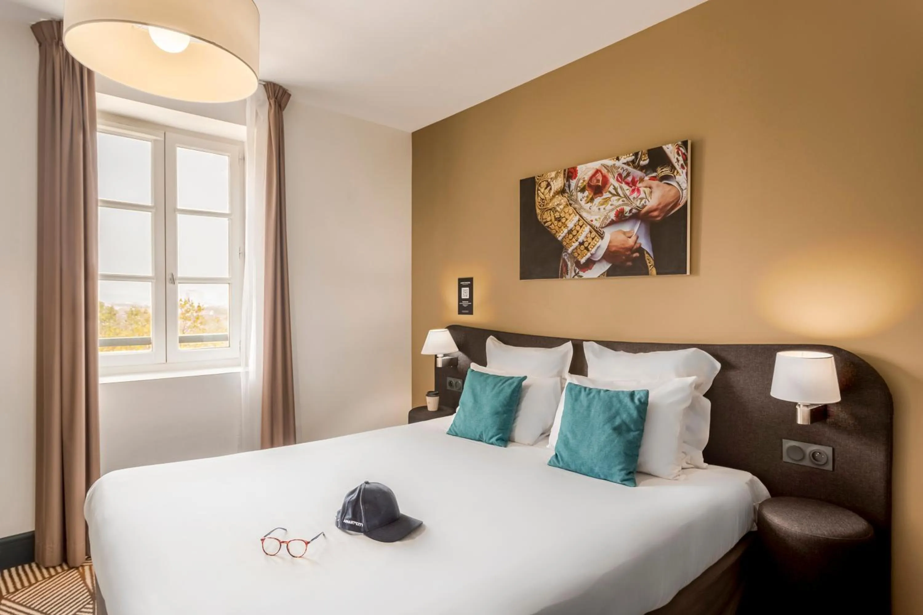 Bed in Appart'City Collection Nîmes Arènes