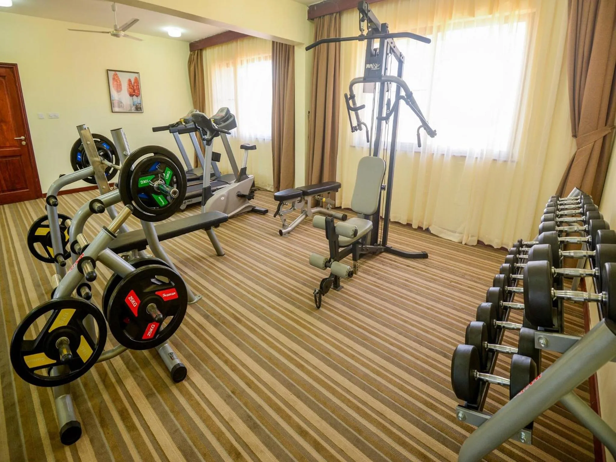 Fitness centre/facilities in Raphael's Hotel