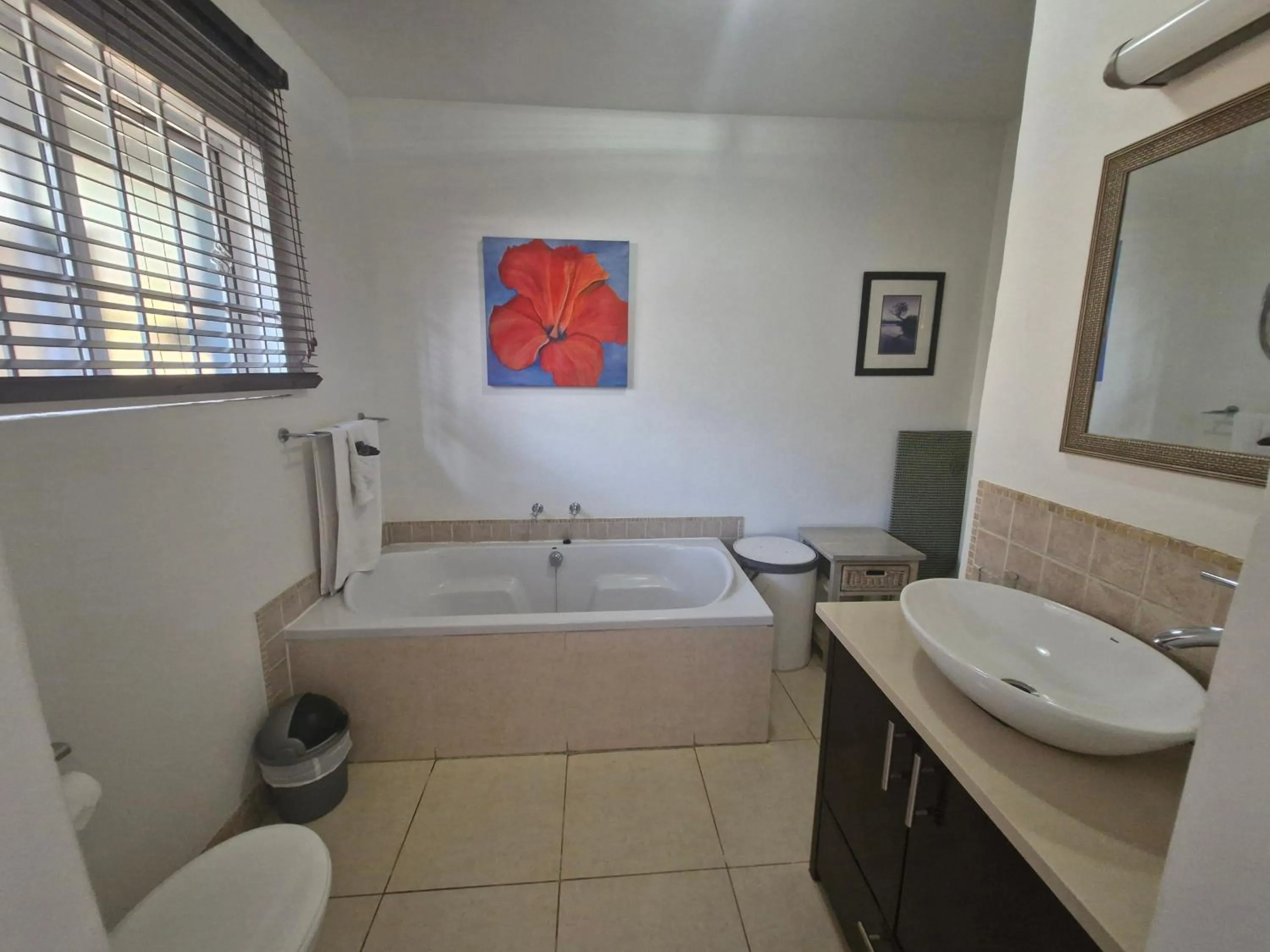 Bathroom in B&B on Buckingham Guest House
