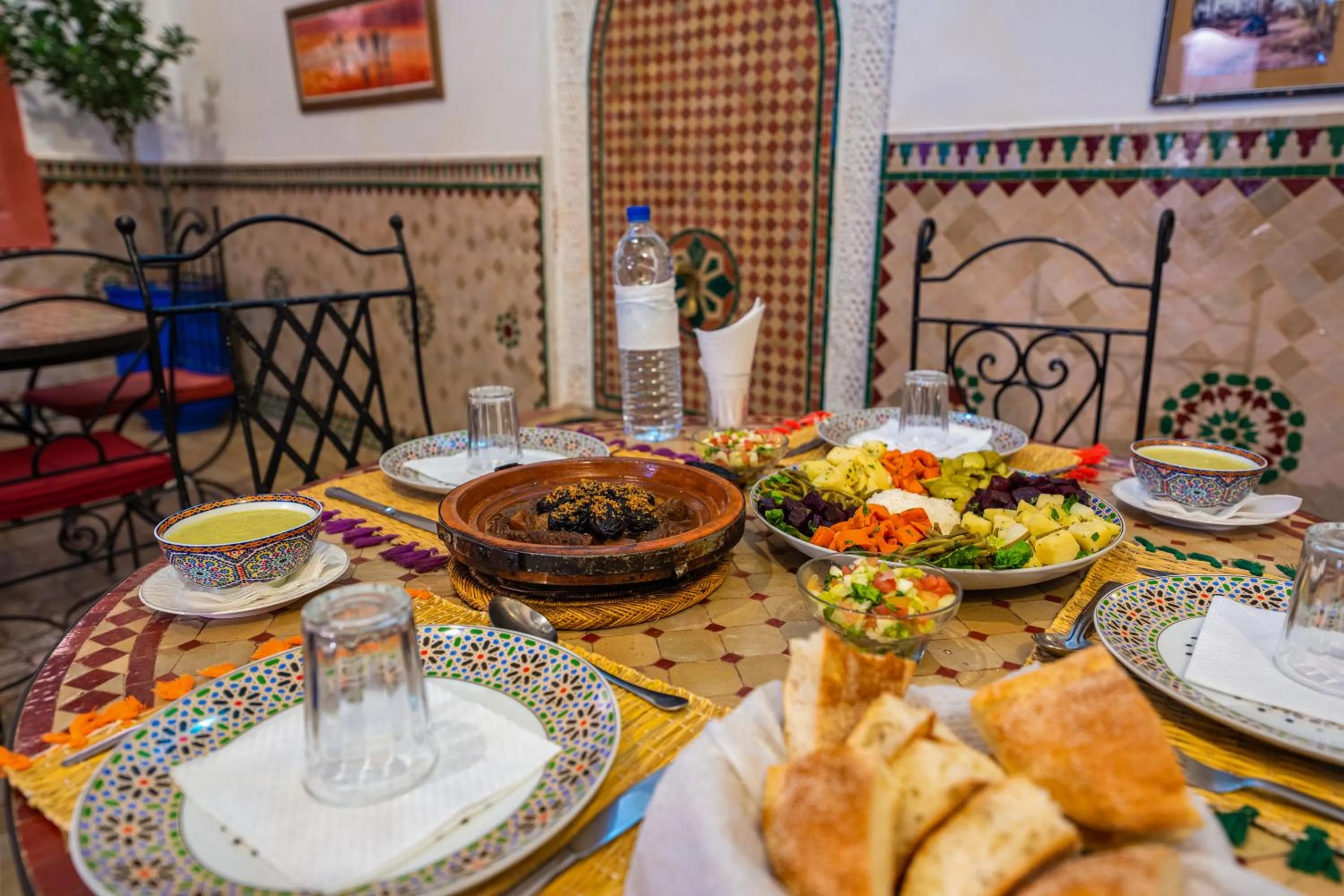 Dinner in Riad Todra
